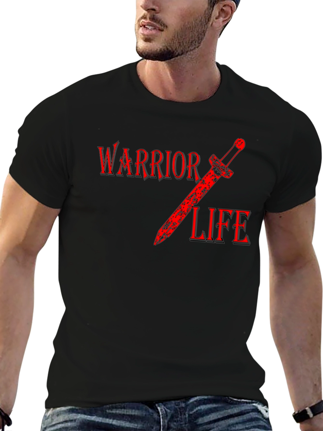 Warrior Life Black T-Shirt