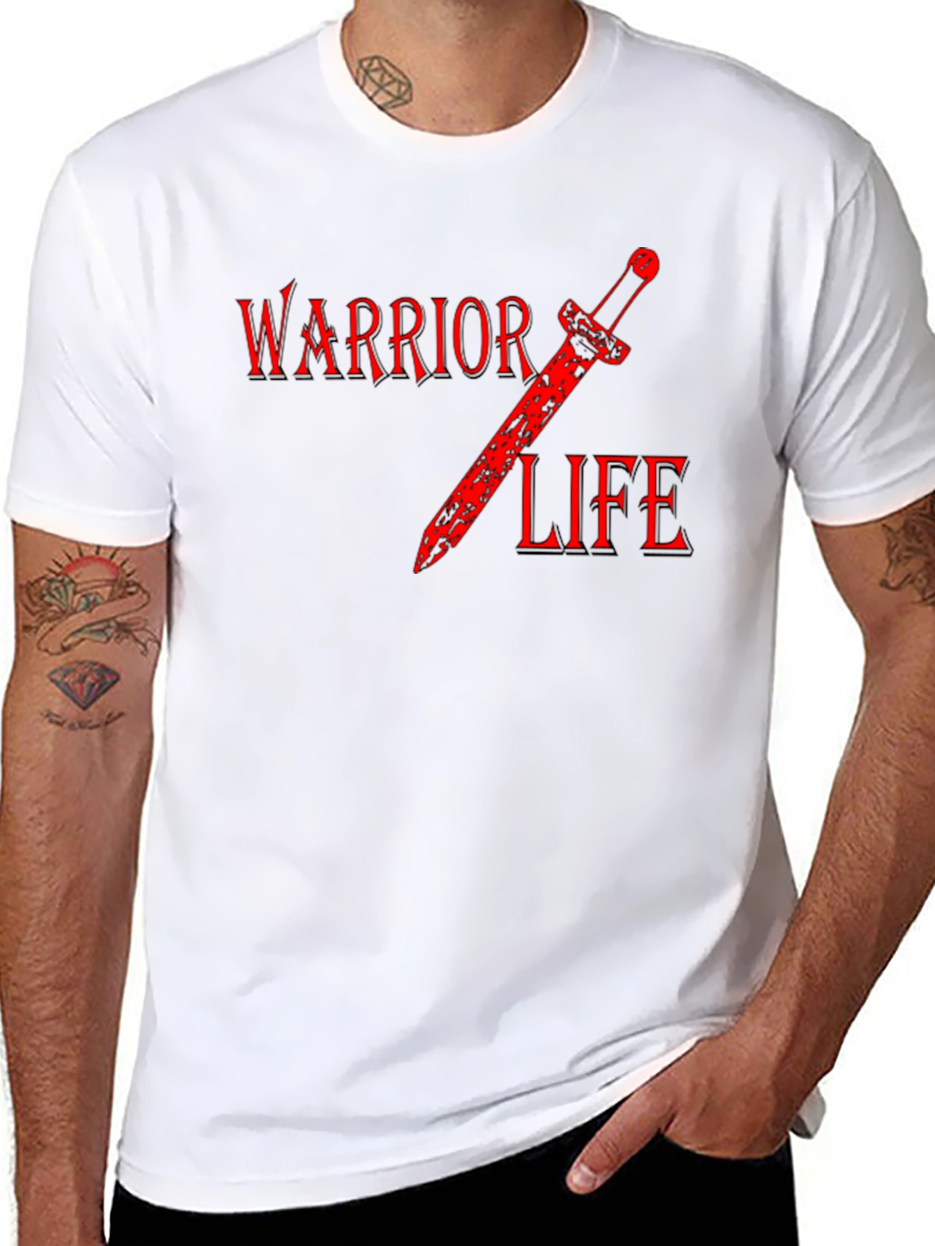 Warrior Life Black T-Shirt
