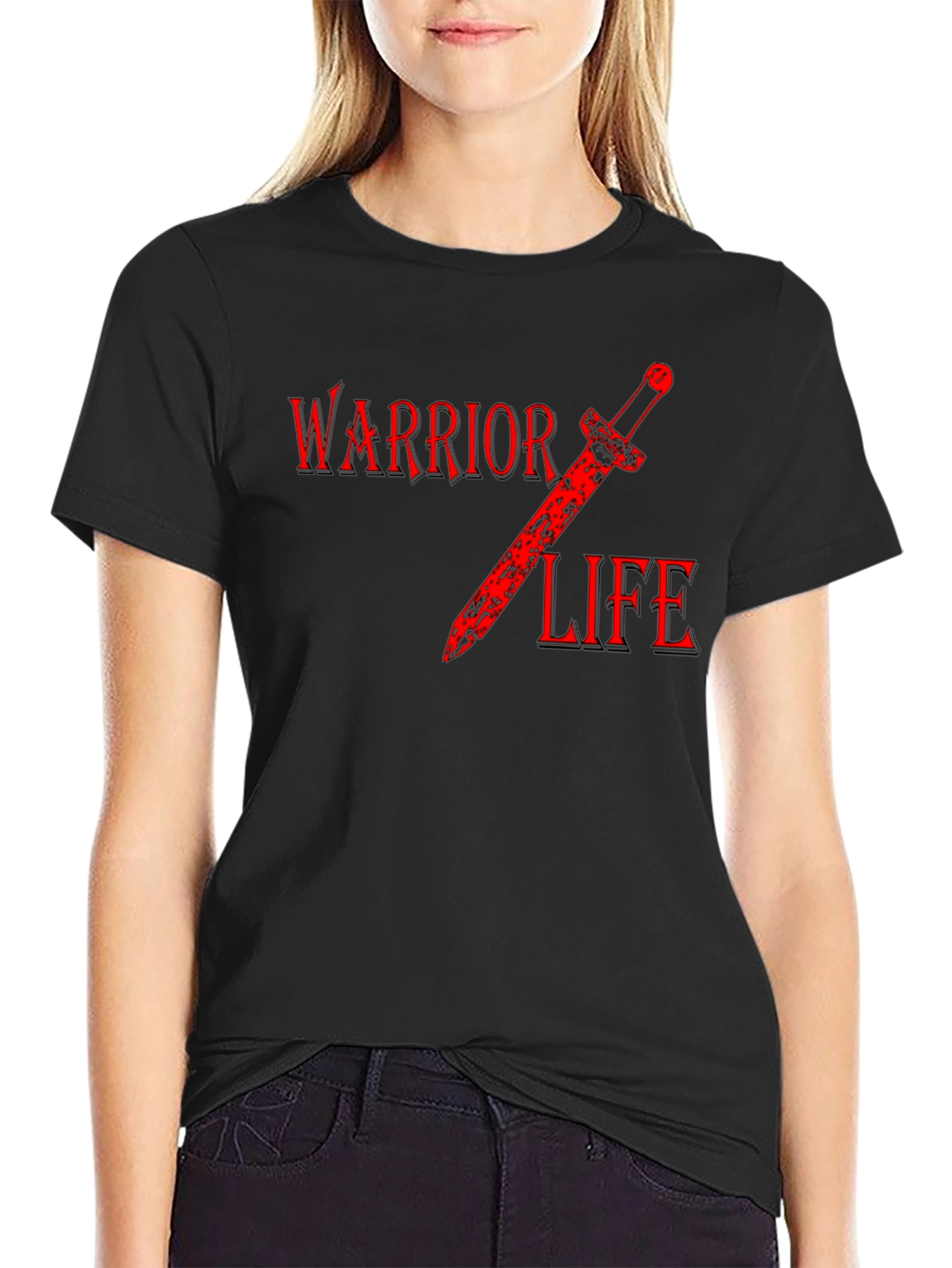 Warrior Life Black T-Shirt