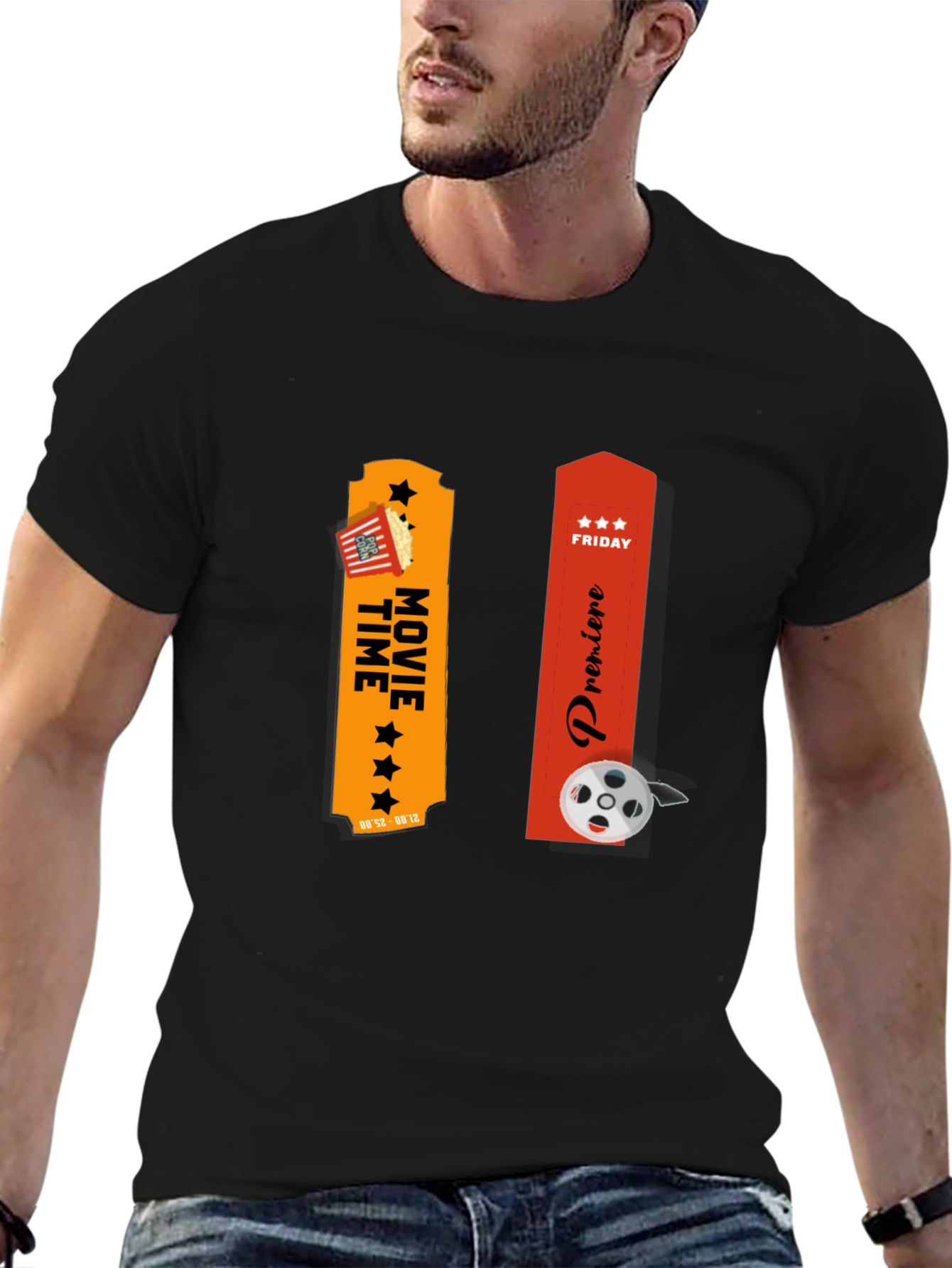 Movie Time T-Shirt: Film Premiere Tee
