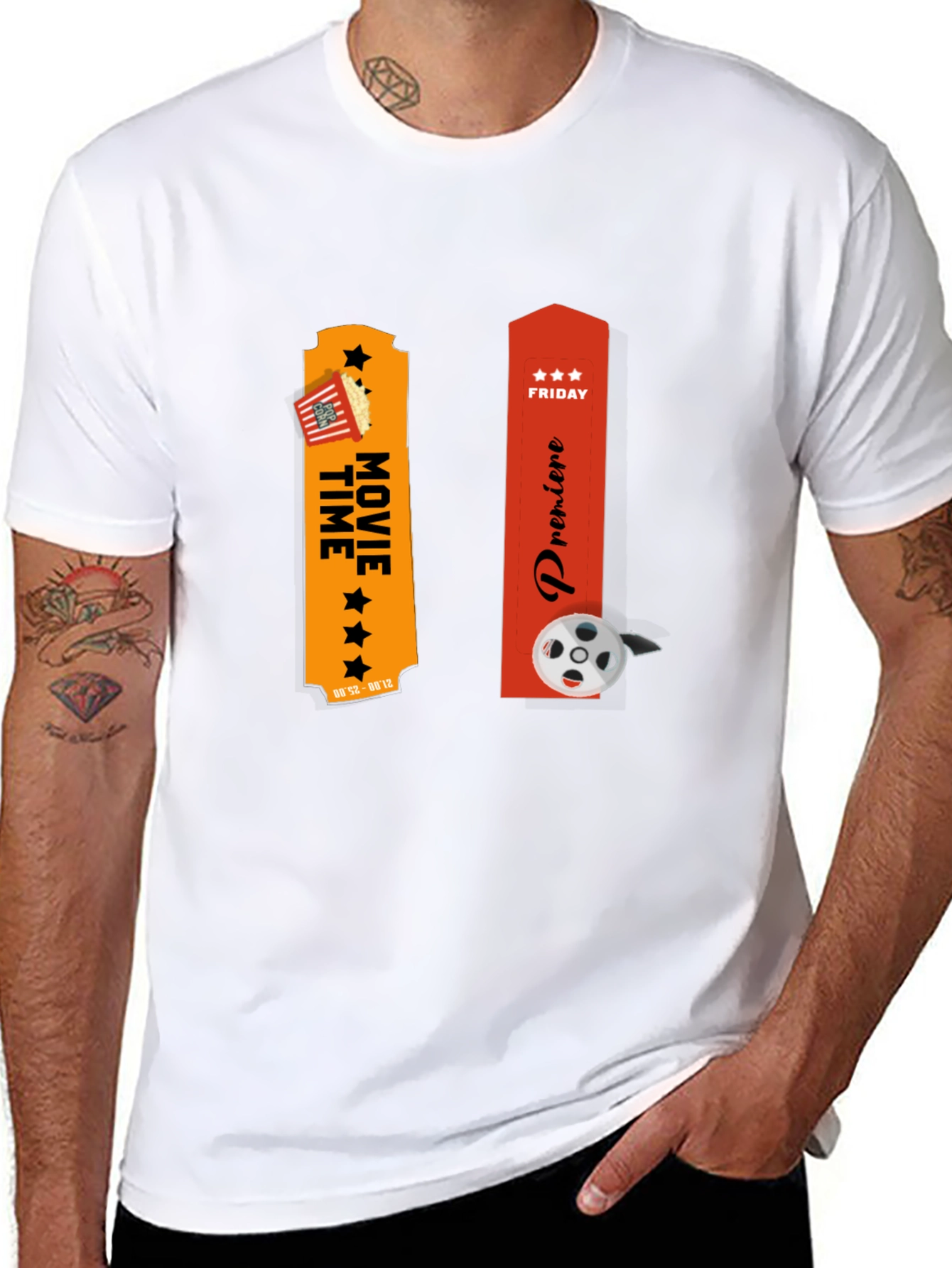 Movie Time T-Shirt: Film Premiere Tee
