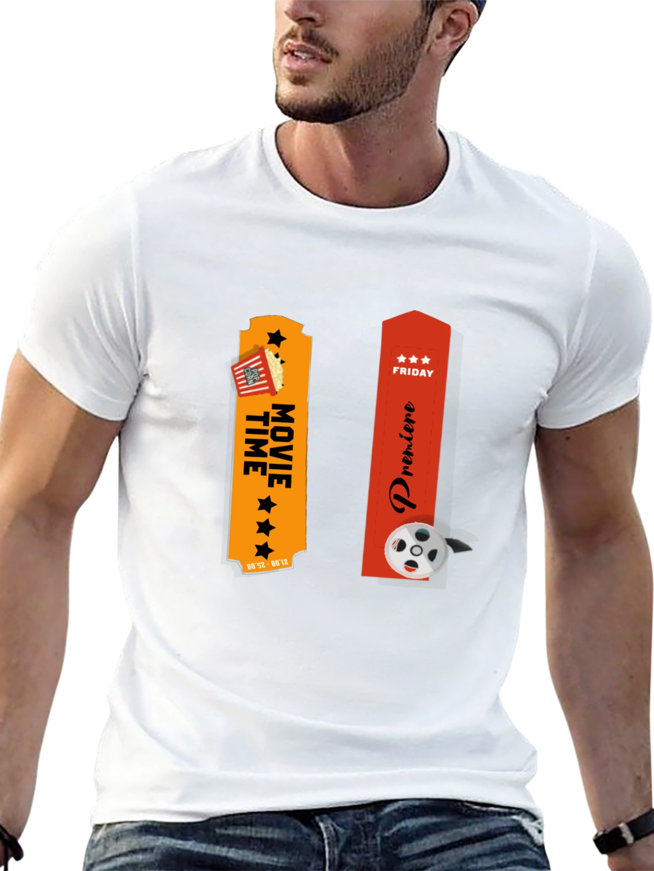 Movie Time T-Shirt: Film Premiere Tee