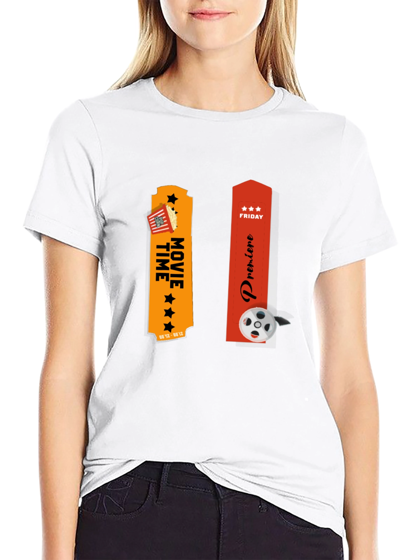 Movie Time T-Shirt: Film Premiere Tee