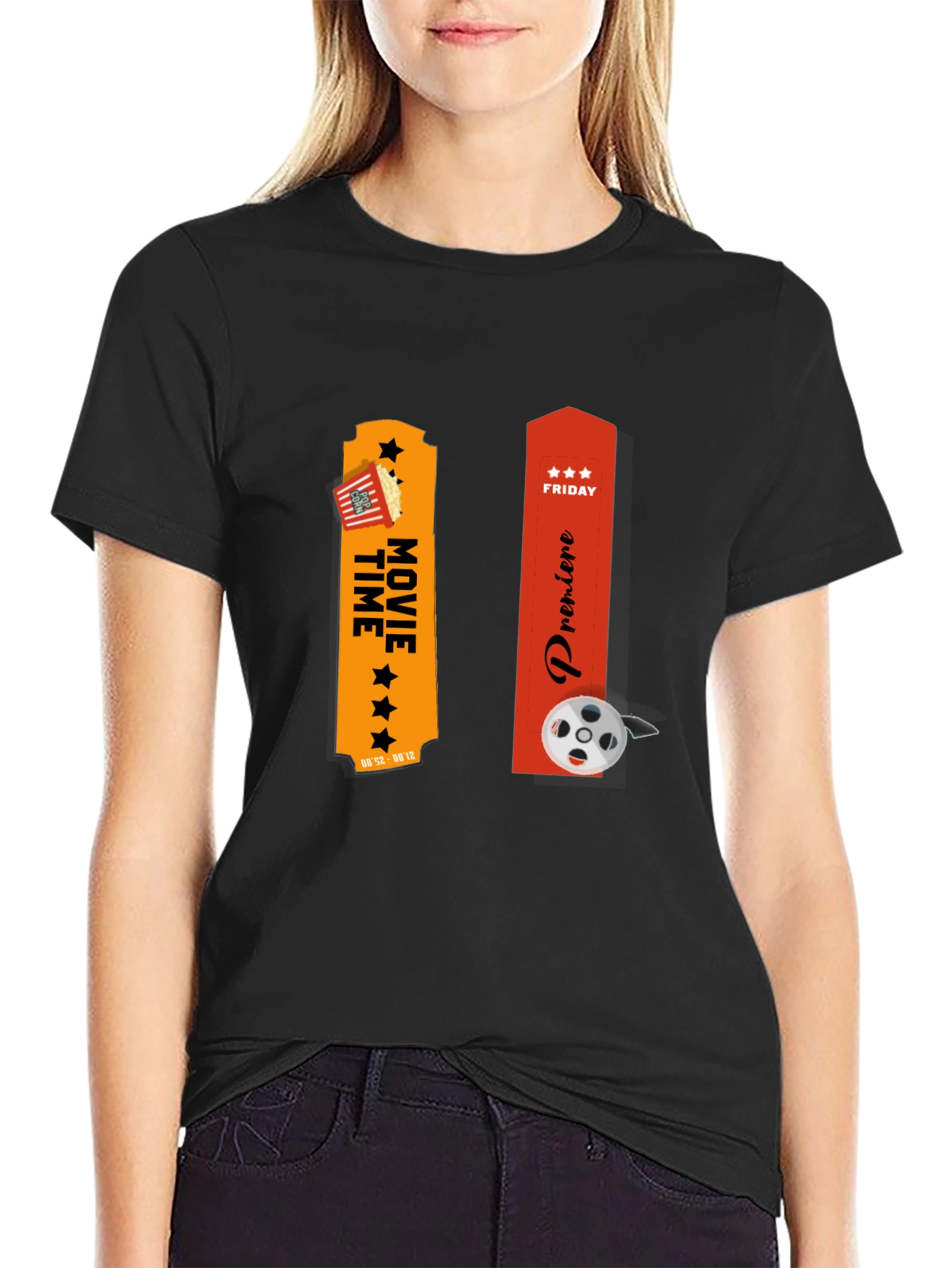 Movie Time T-Shirt: Film Premiere Tee