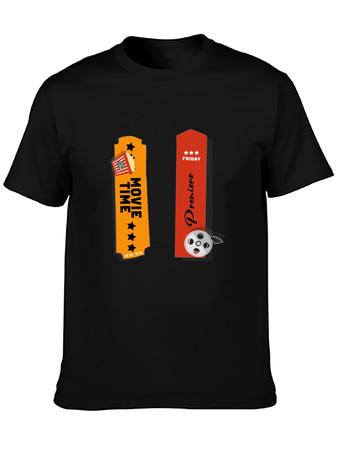 Movie Time T-Shirt: Film Premiere Tee