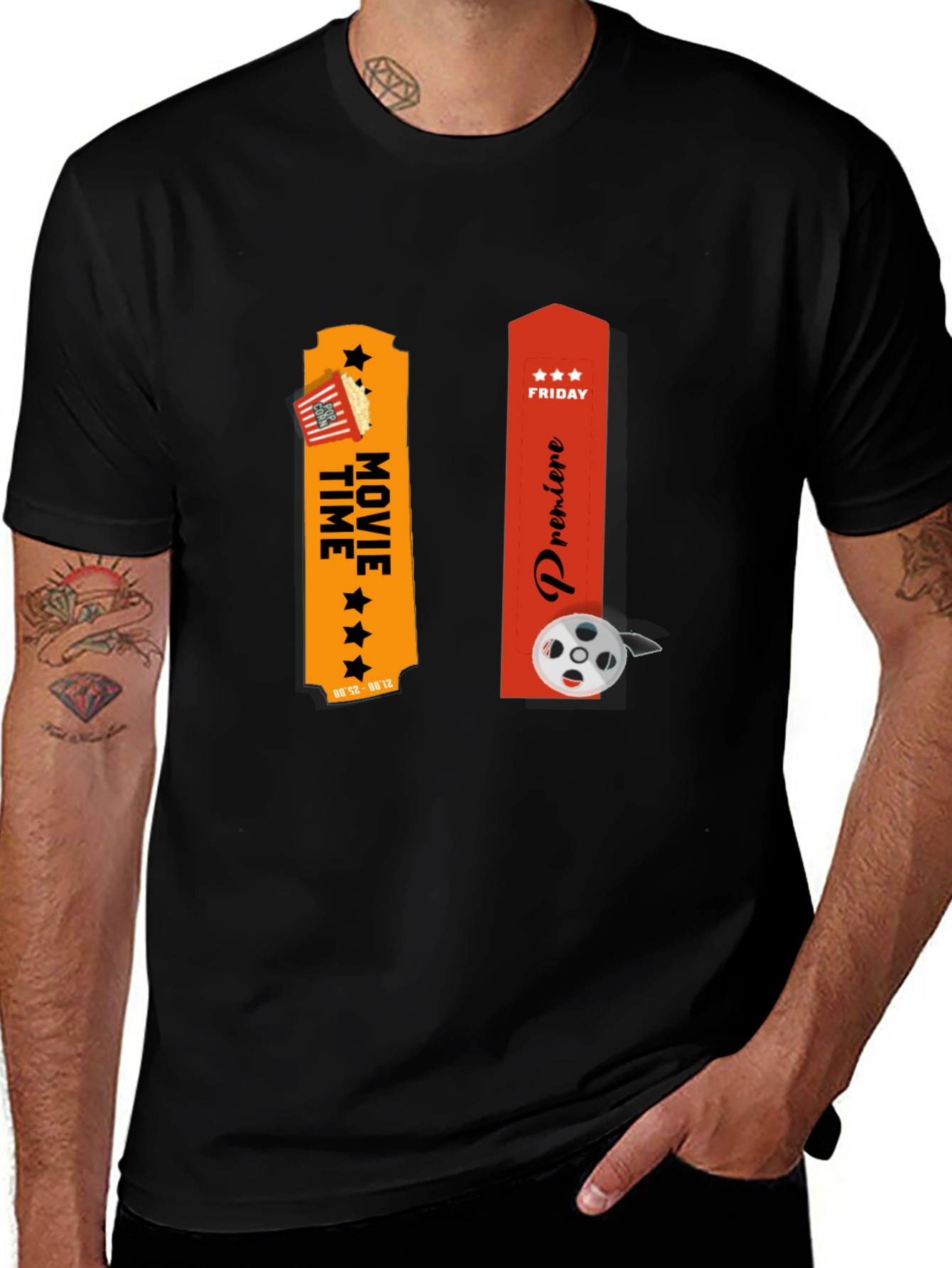 Movie Time T-Shirt: Film Premiere Tee