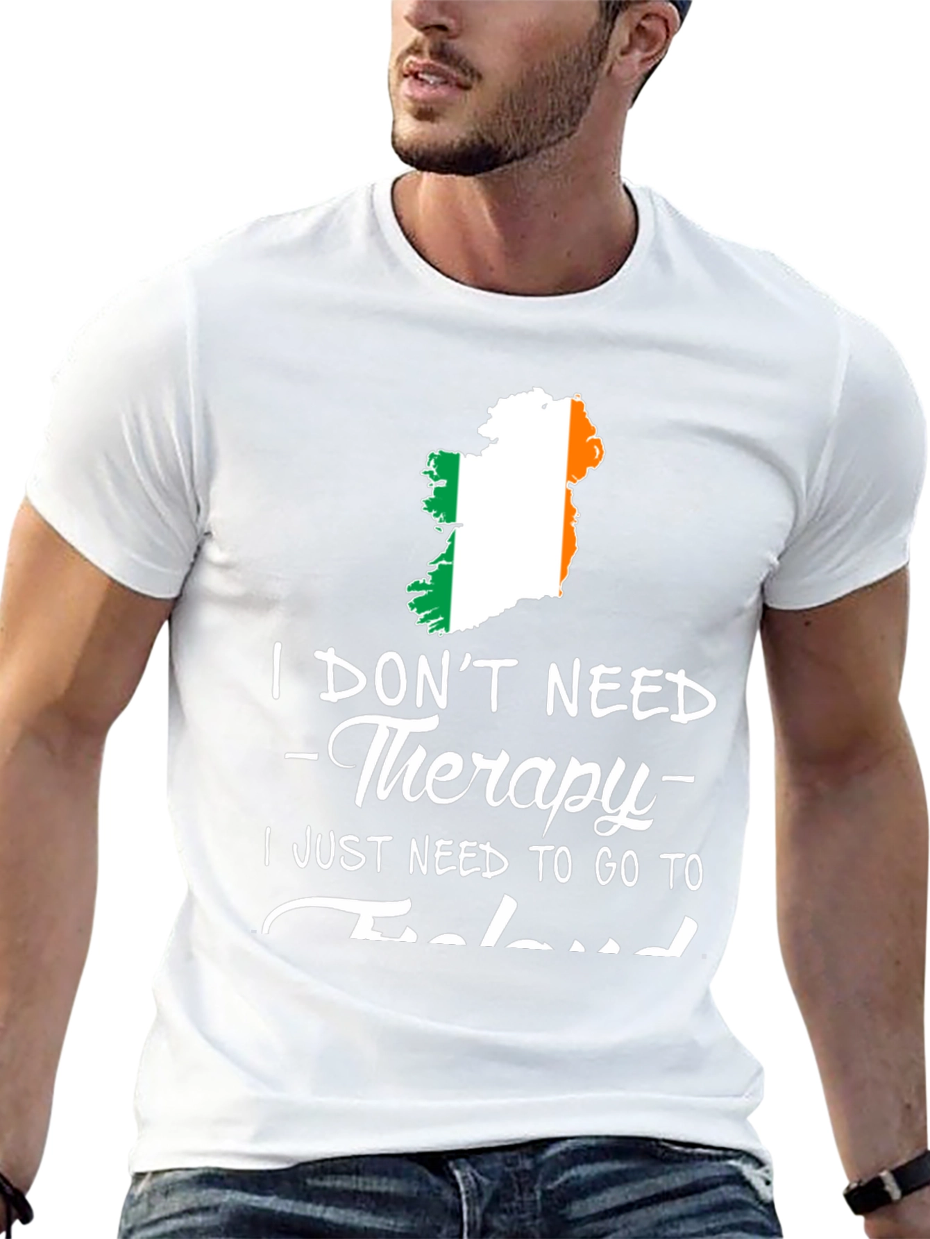 Ireland Therapy T-Shirt Funny Irish Vacation Tee
