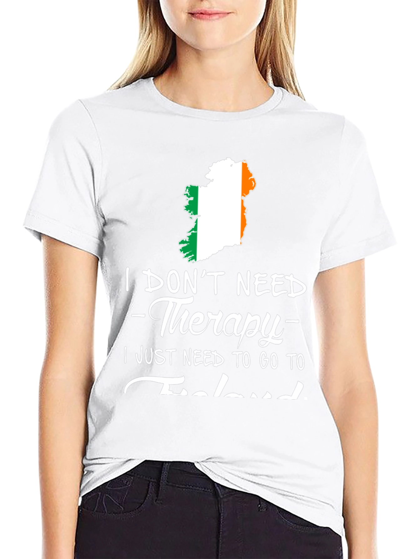 Ireland Therapy T-Shirt Funny Irish Vacation Tee
