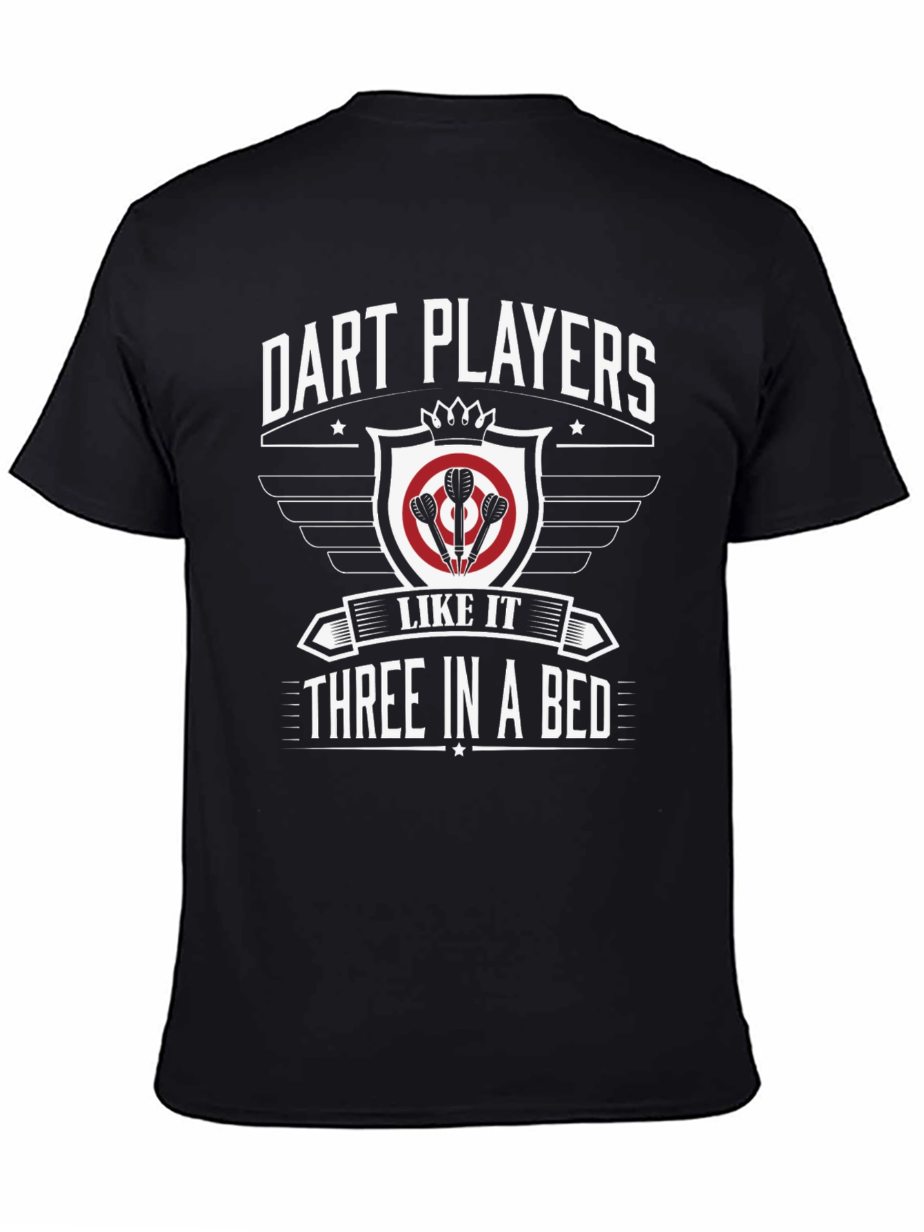 Dart Players Three in a Bed Graphic Tee