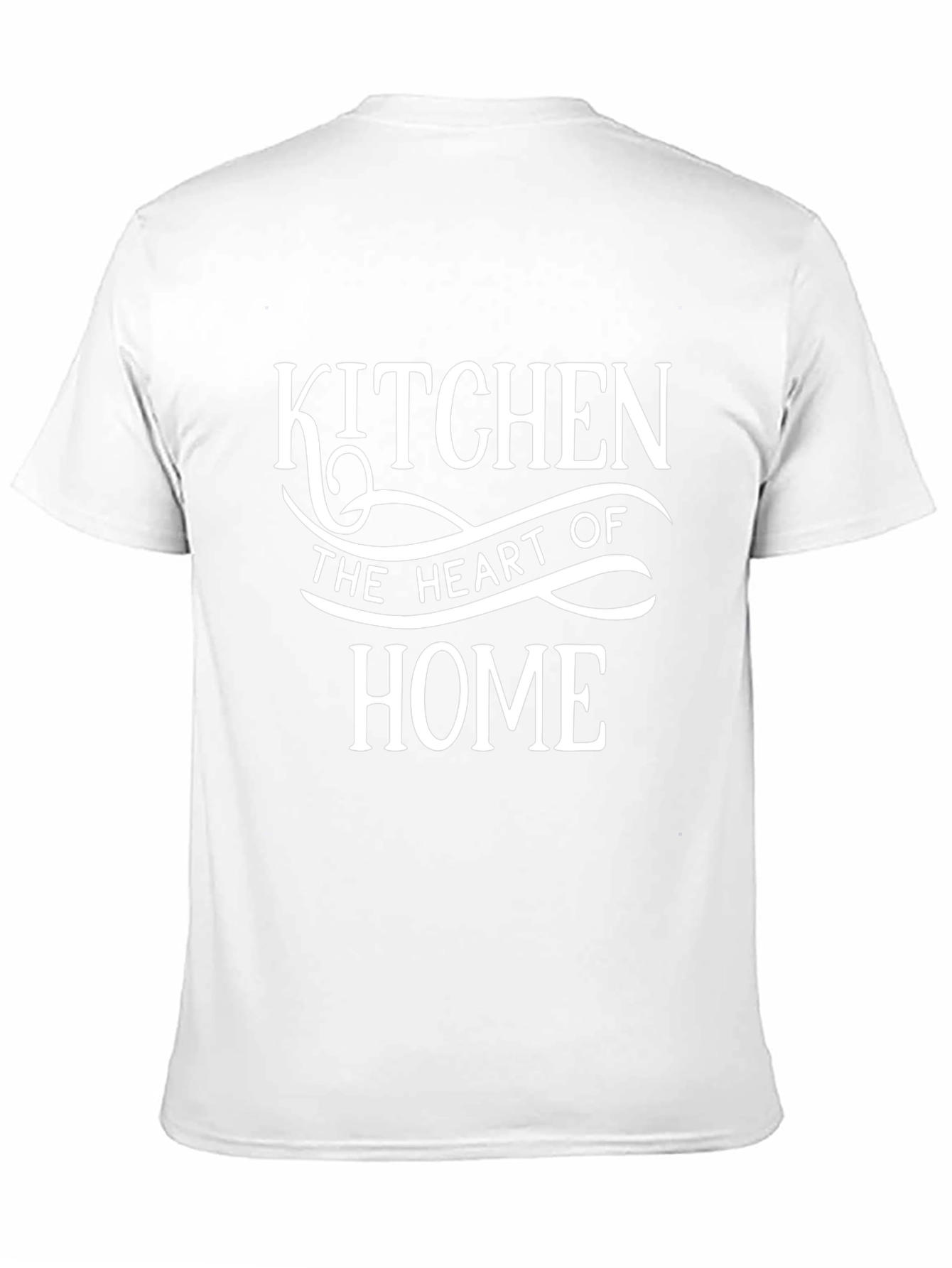Kitchen Heart of Home Black Crewneck T-shirt