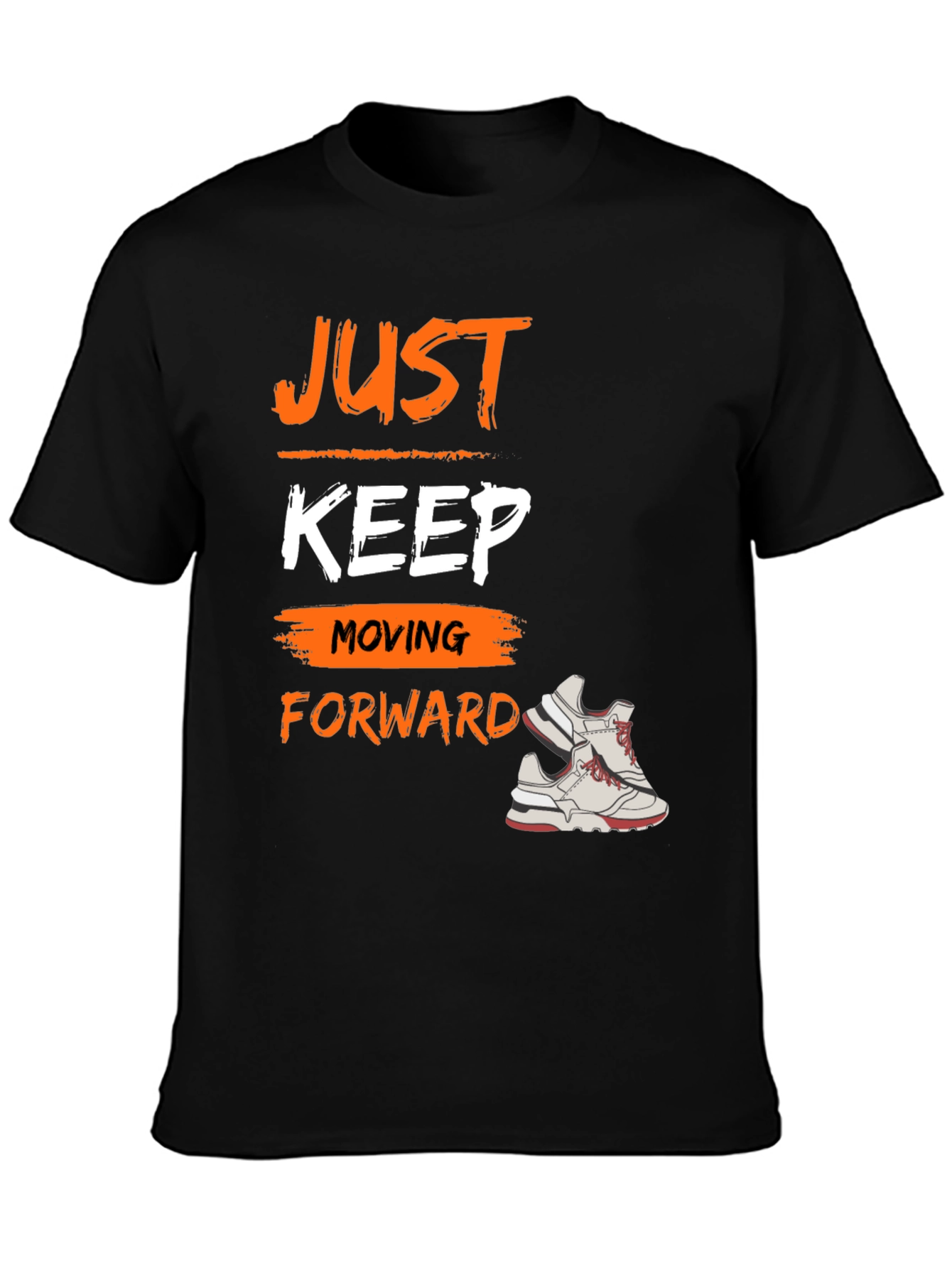 Just Keep Moving Forward Graphic Tee