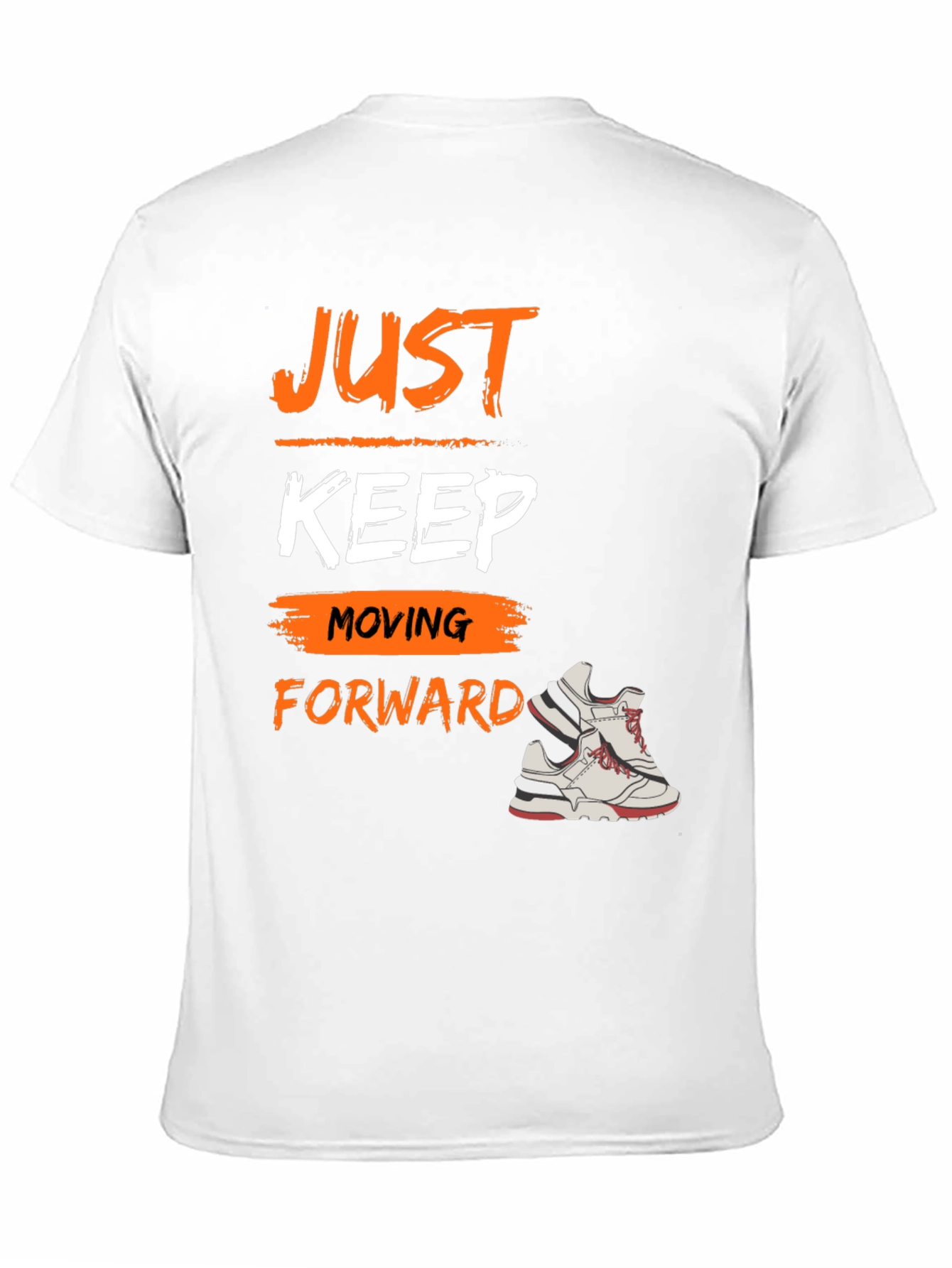Just Keep Moving Forward Graphic Tee