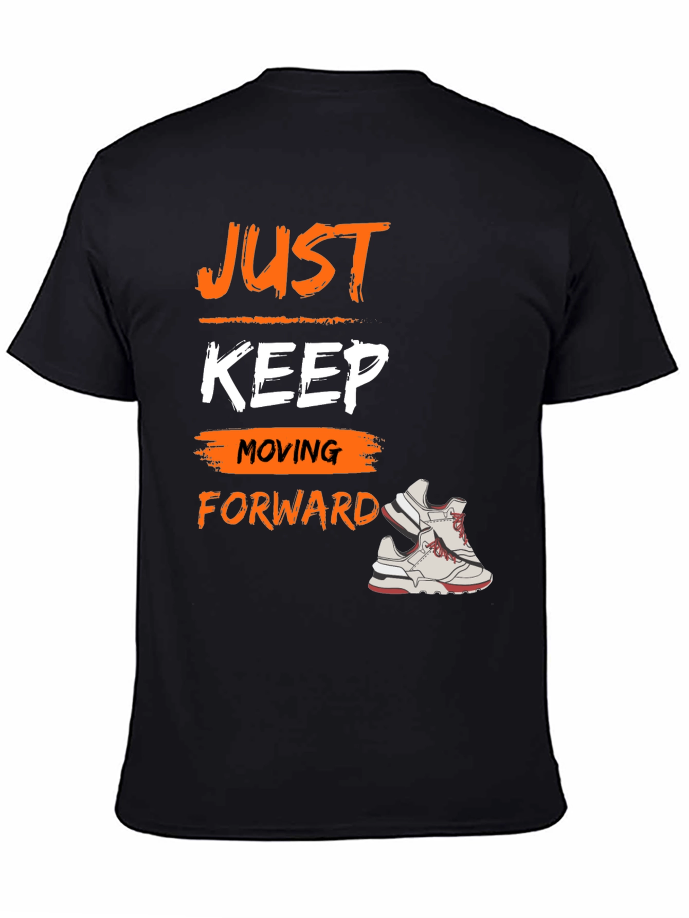 Just Keep Moving Forward Graphic Tee