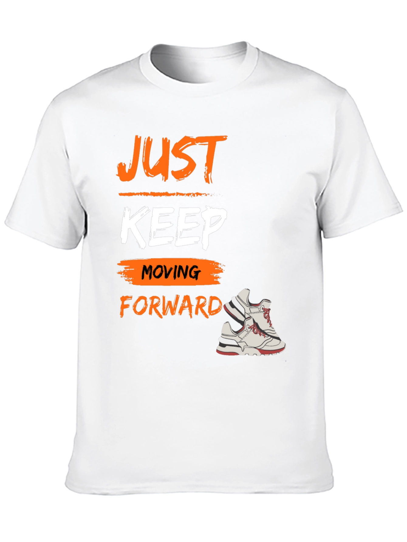 Just Keep Moving Forward Graphic Tee