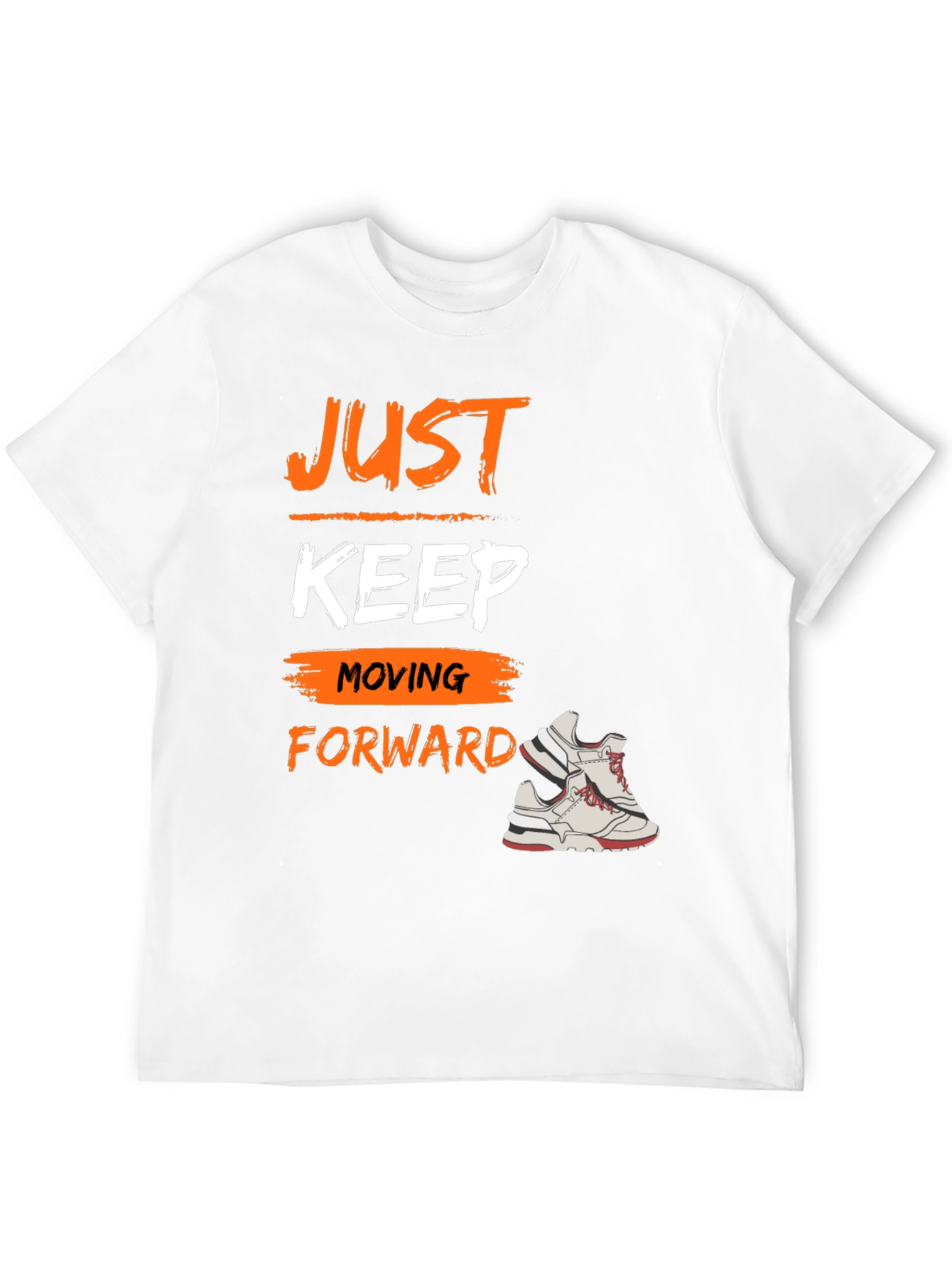 Just Keep Moving Forward Graphic Tee