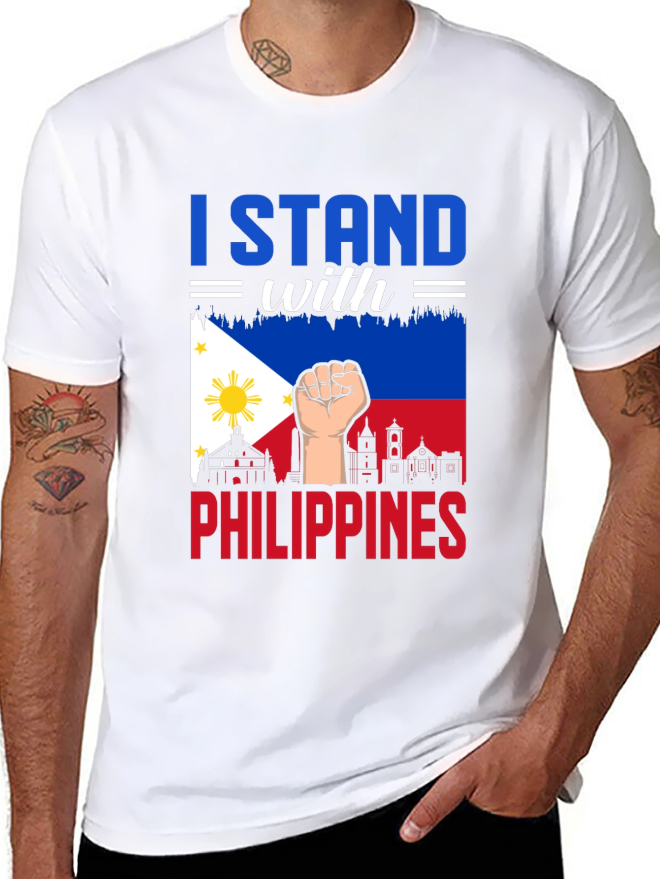 I Stand With Philippines T-Shirt