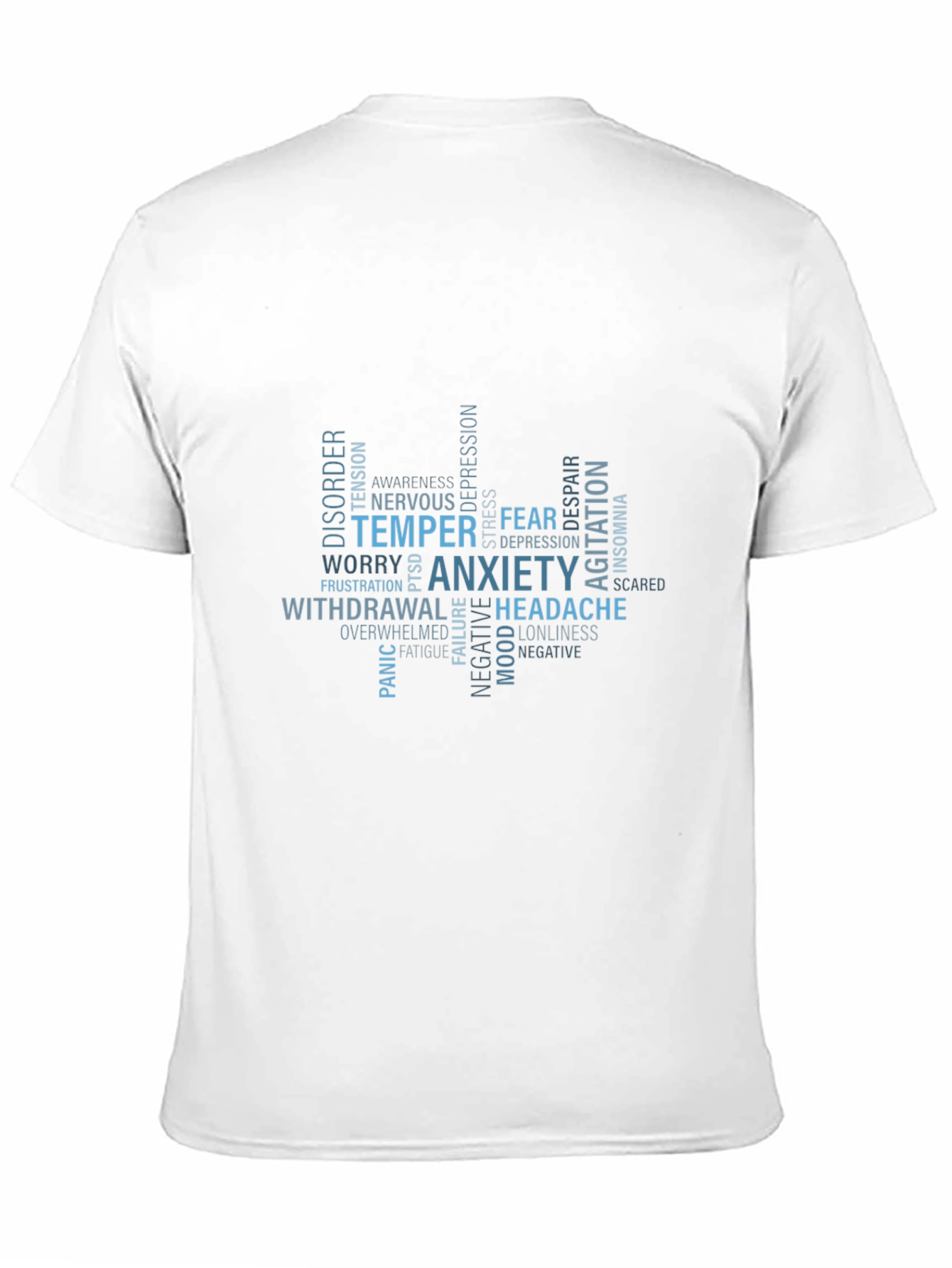 Anxiety & Mental Health Awareness Graphic T-Shirt