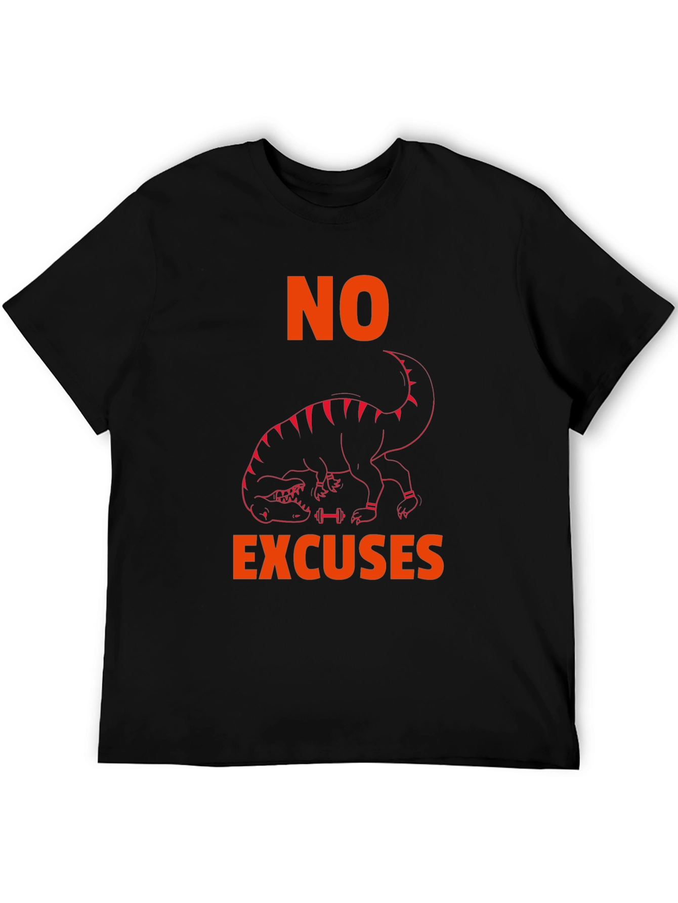 No Excuses T-Rex Workout T-Shirt