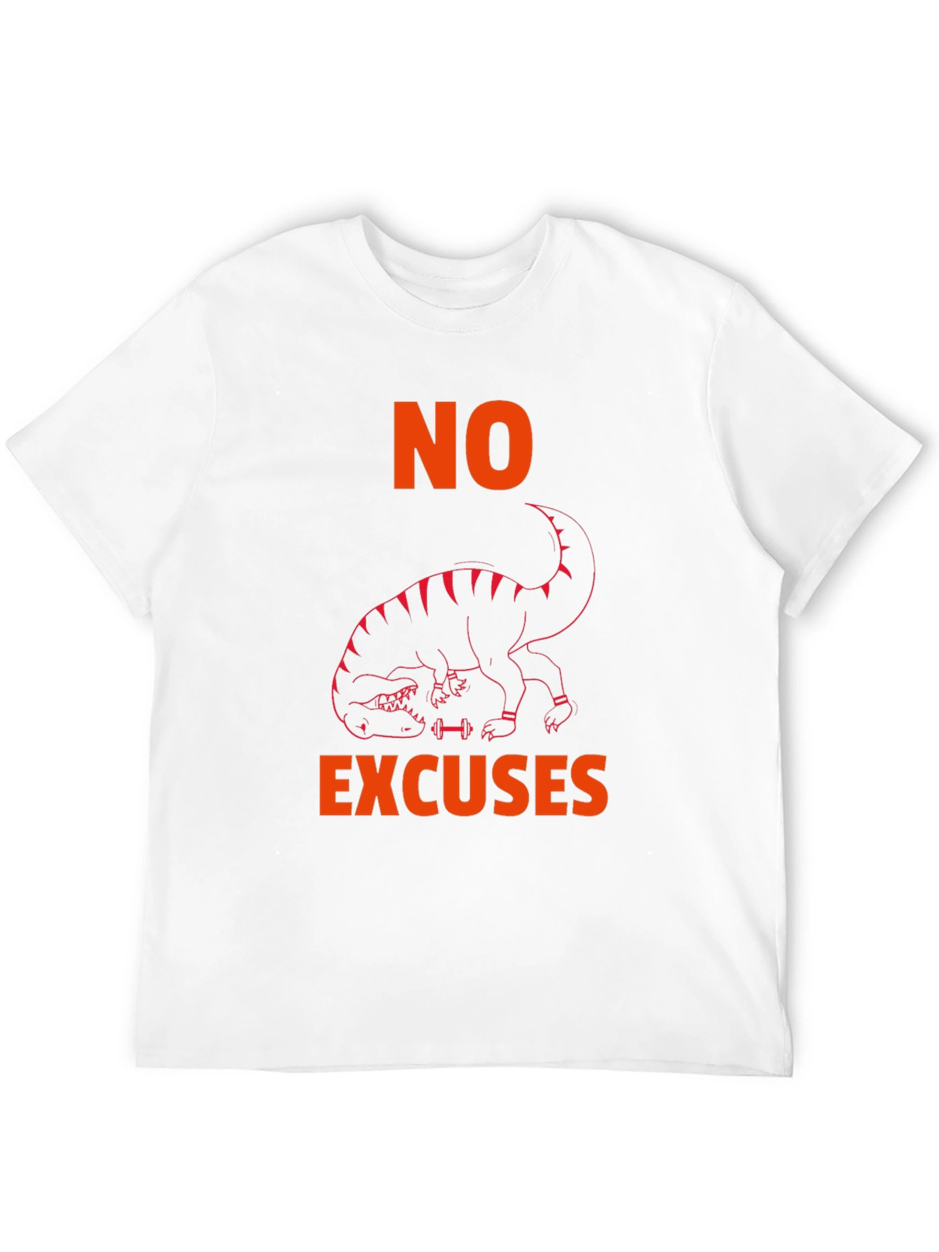 No Excuses T-Rex Workout T-Shirt