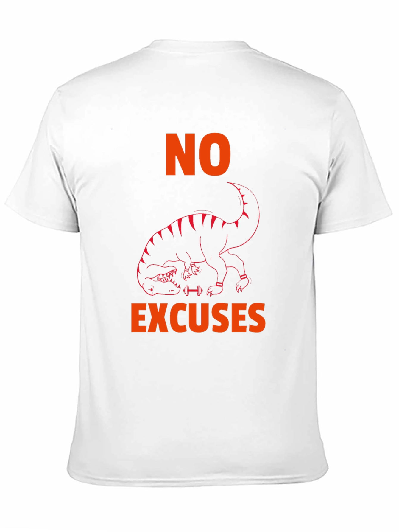 No Excuses T-Rex Workout T-Shirt