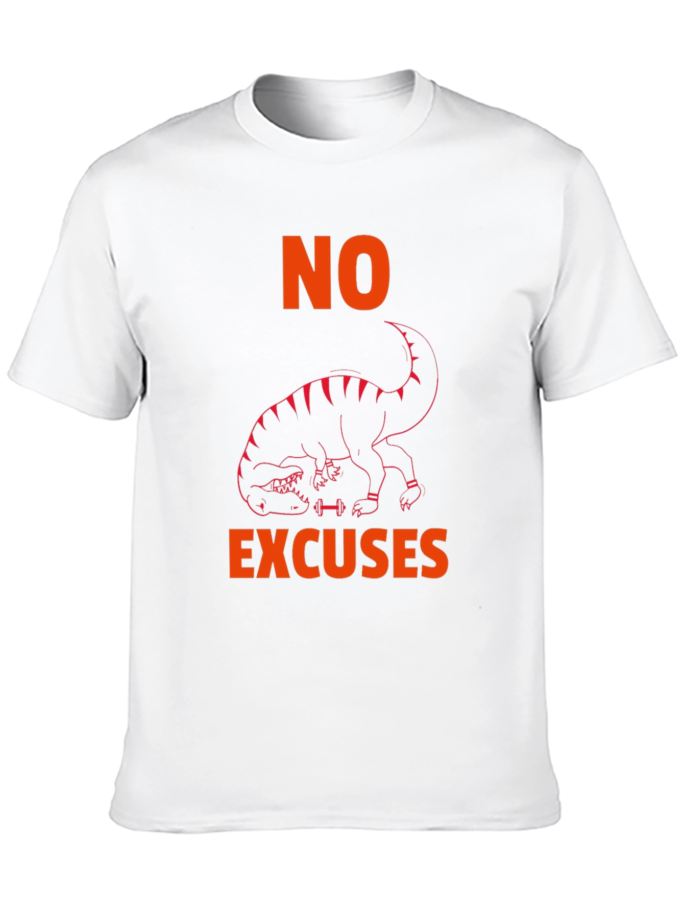 No Excuses T-Rex Workout T-Shirt