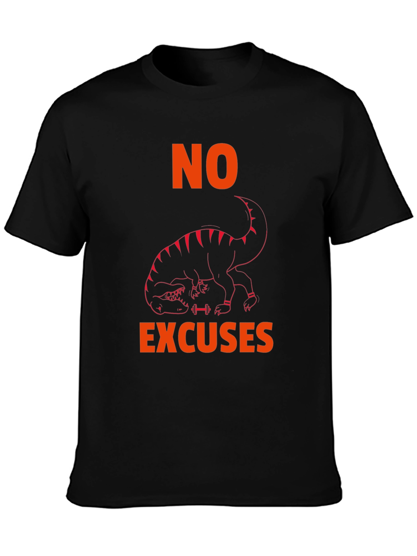 No Excuses T-Rex Workout T-Shirt