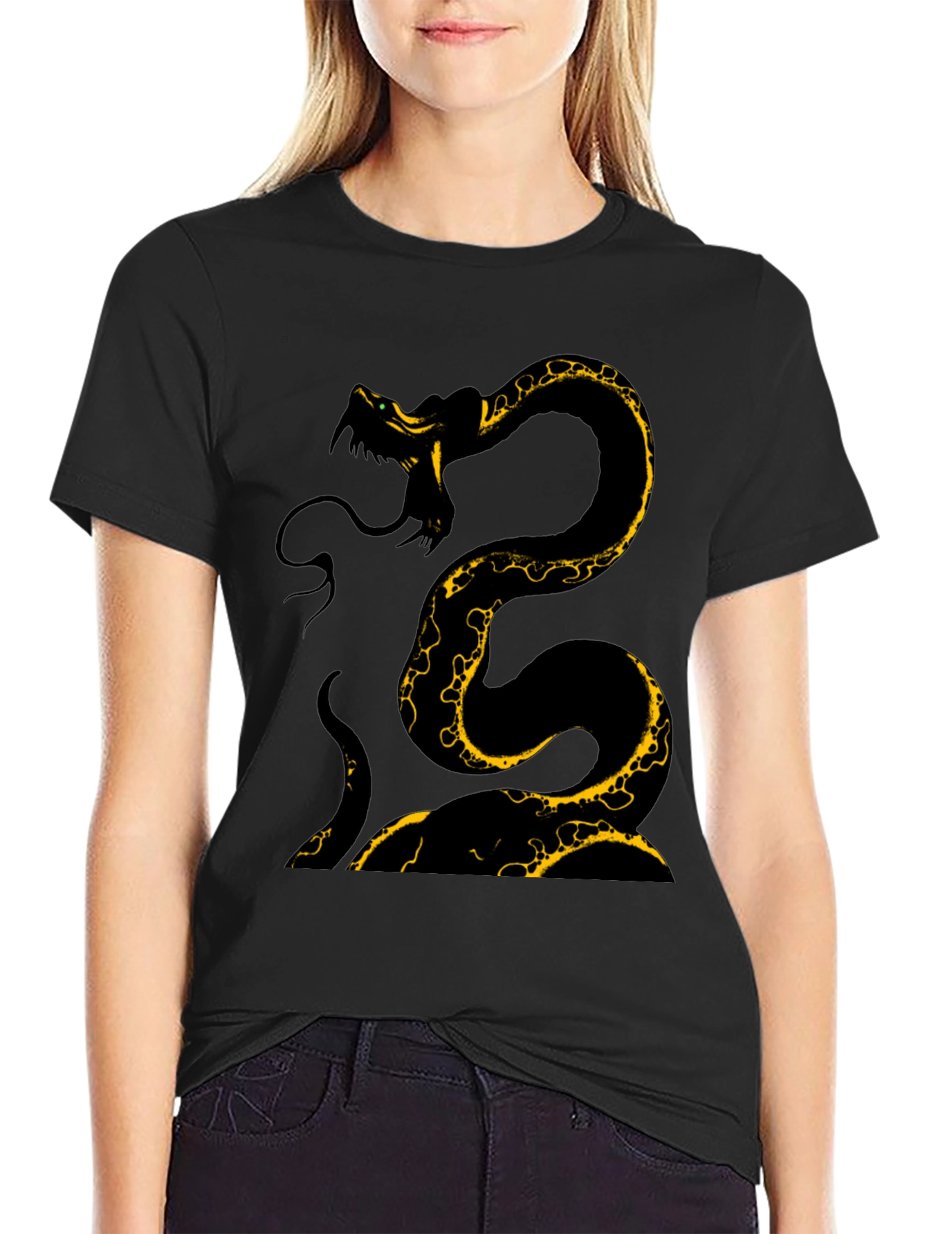 Black Snake Graphic Tee