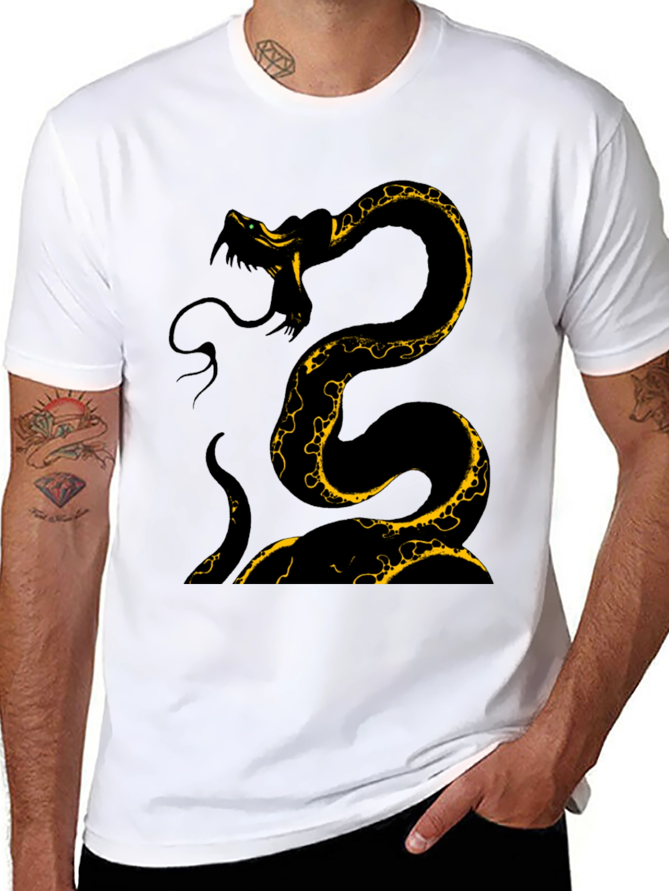 Black Snake Graphic Tee