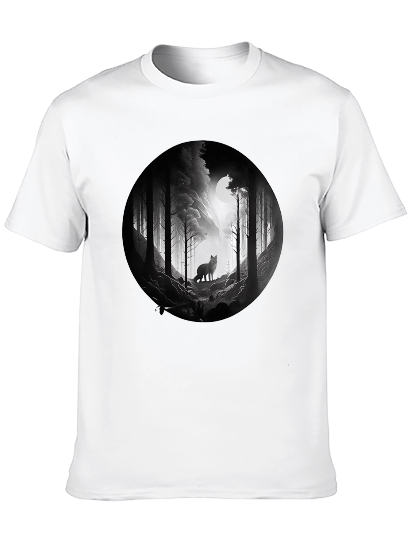 Wolf Moon Forest T-Shirt