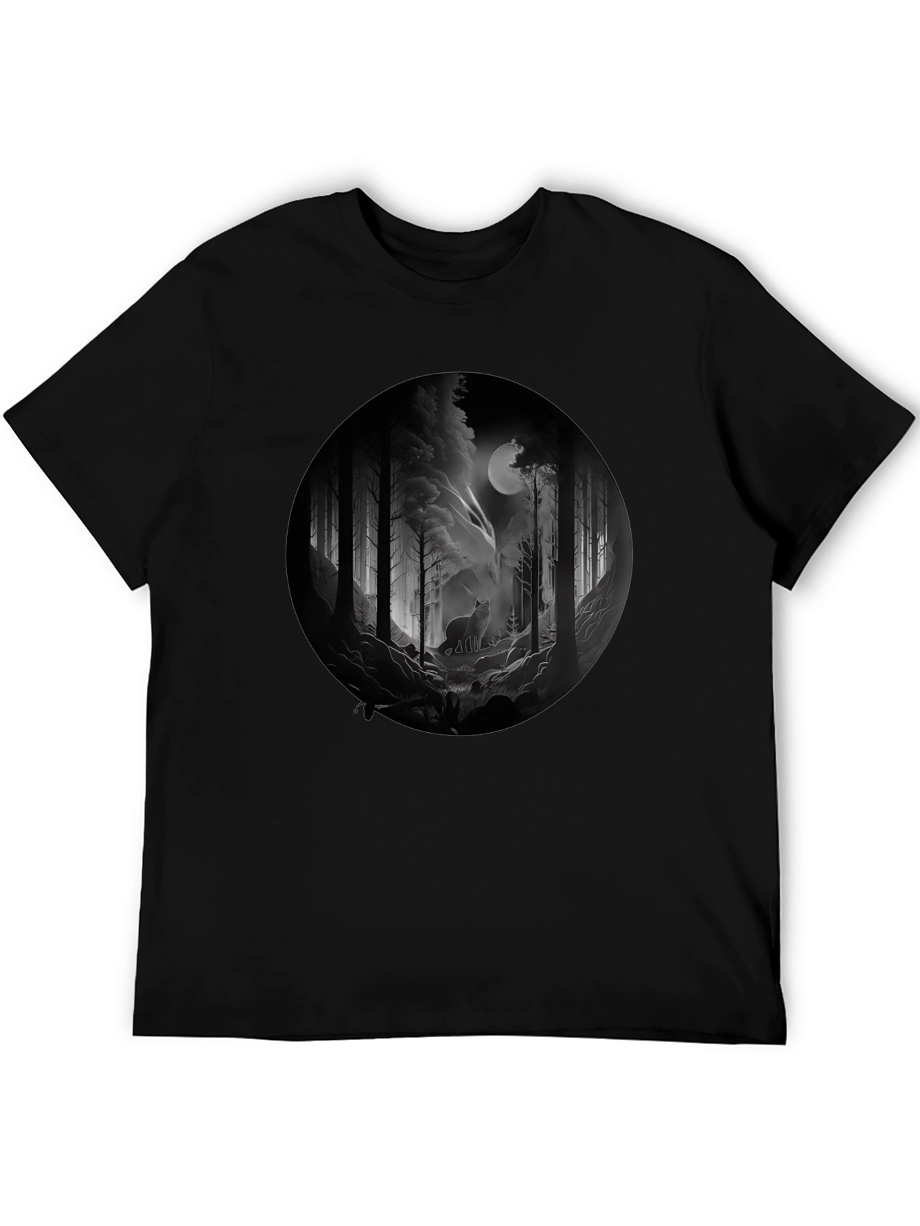 Wolf Moon Forest T-Shirt