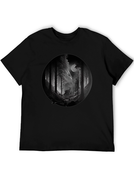 Wolf Moon Forest T-Shirt