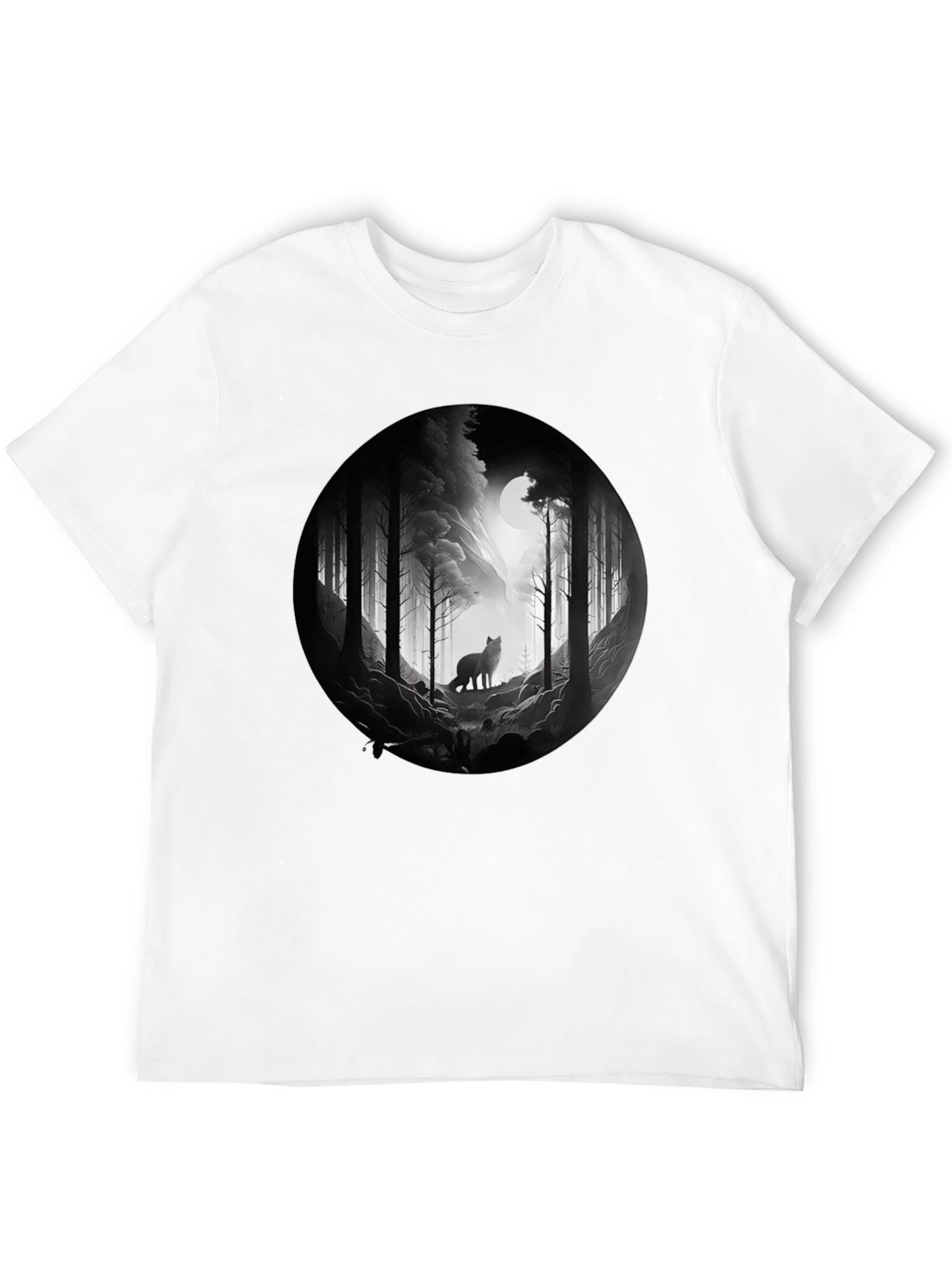 Wolf Moon Forest T-Shirt