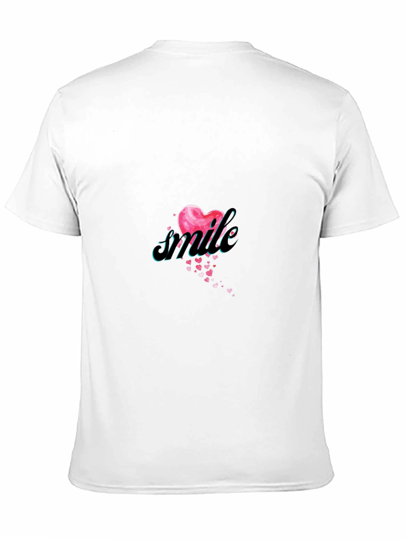 Smile Heart T-Shirt - Stylish Graphic Tee