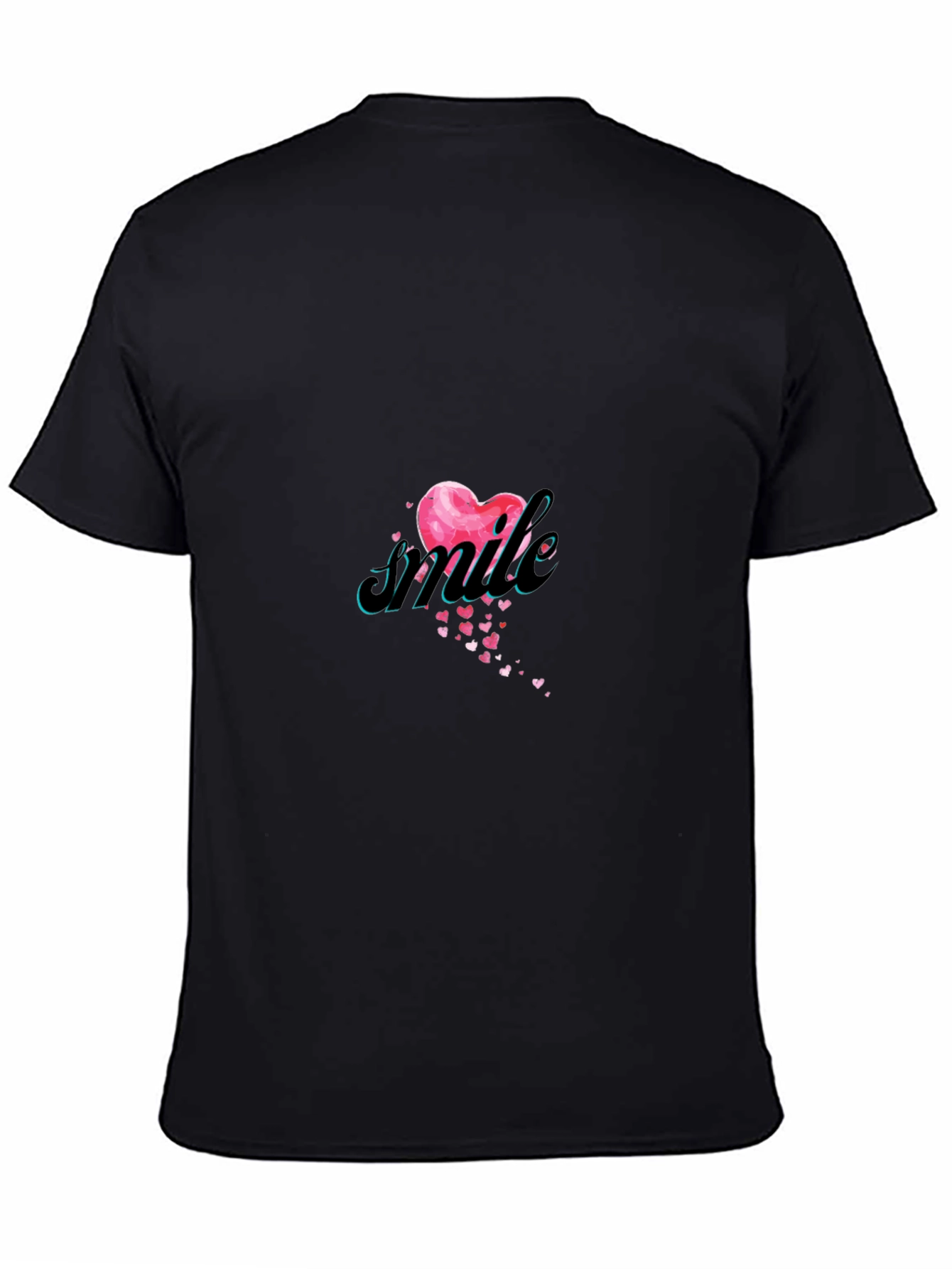 Smile Heart T-Shirt - Stylish Graphic Tee