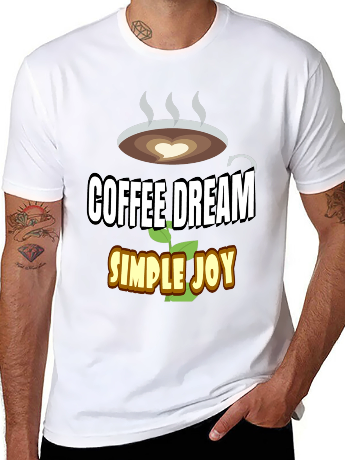 Coffee Dream Graphic Tee - Simple Joy