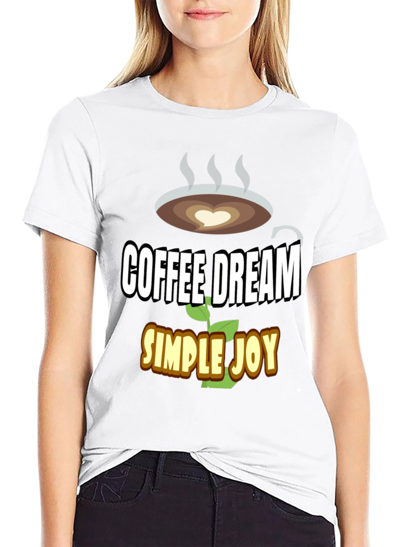 Coffee Dream Graphic Tee - Simple Joy