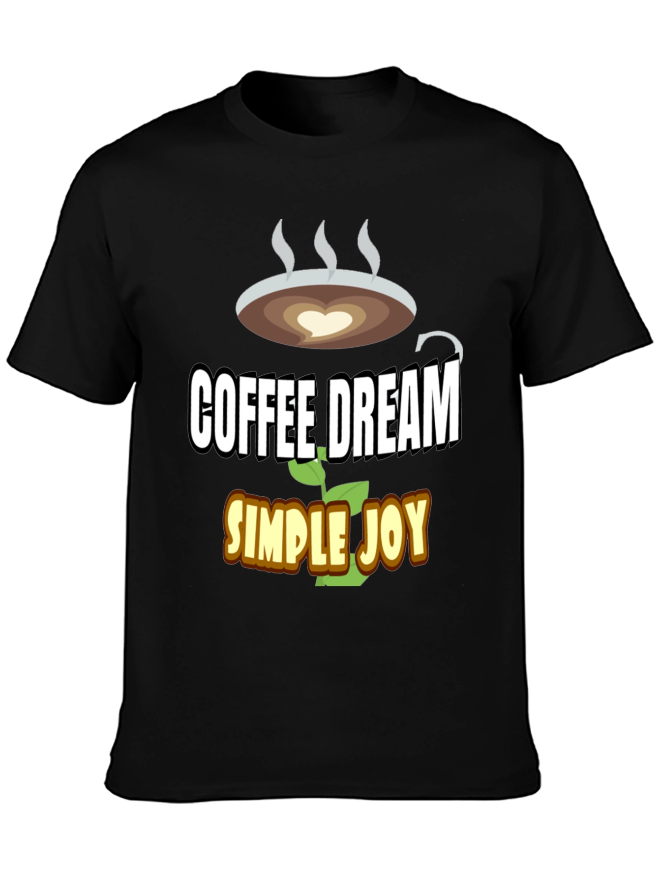 Coffee Dream Graphic Tee - Simple Joy