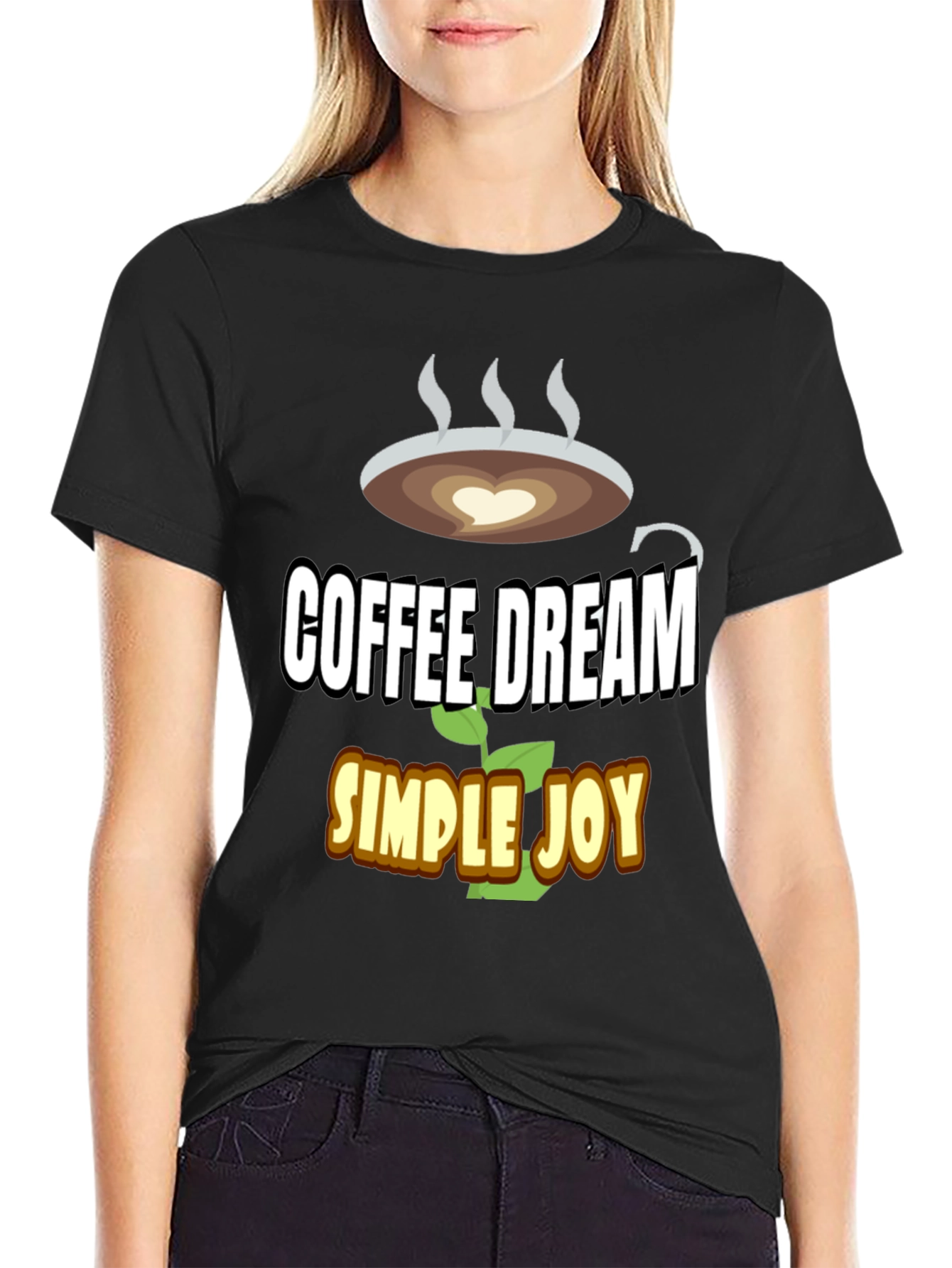 Coffee Dream Graphic Tee - Simple Joy