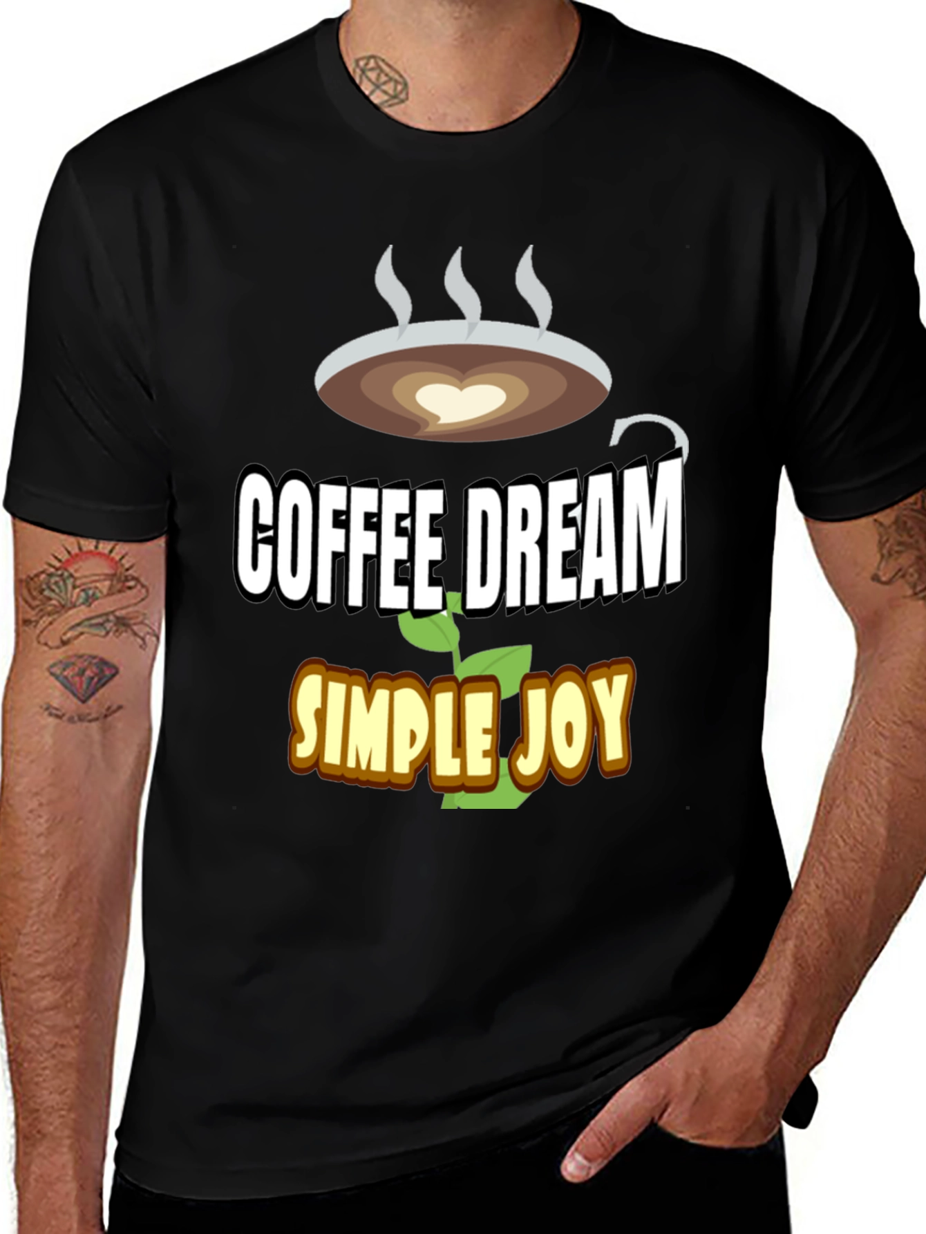 Coffee Dream Graphic Tee - Simple Joy