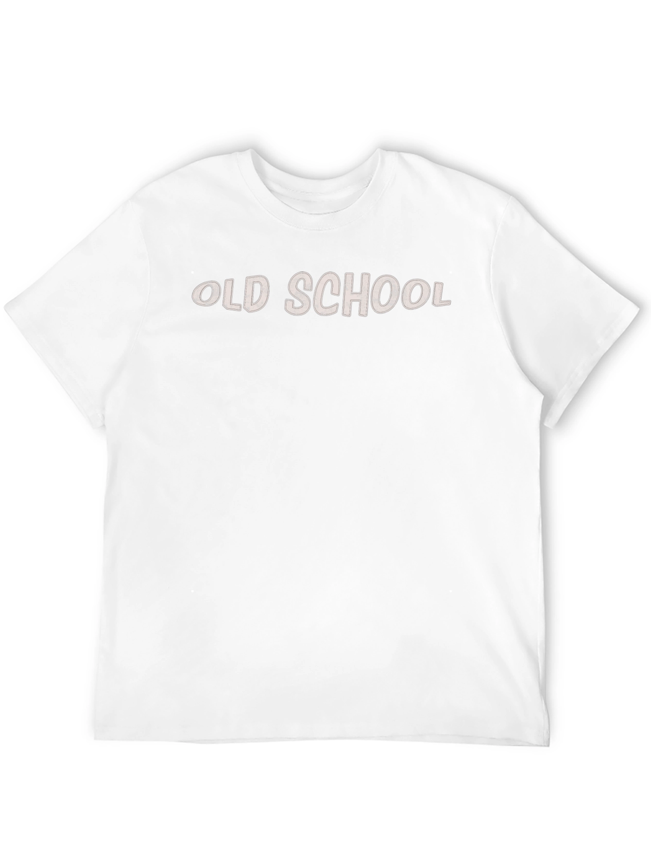 Mens Old School Graphic Tee - Black