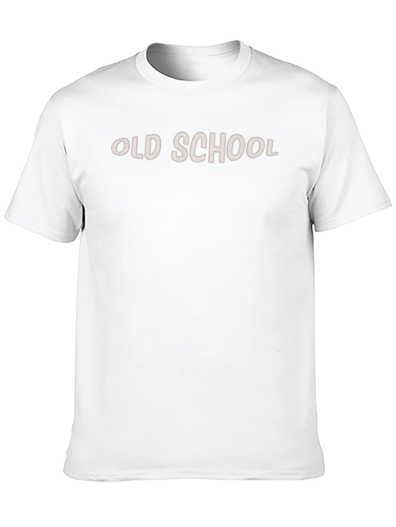 Mens Old School Graphic Tee - Black