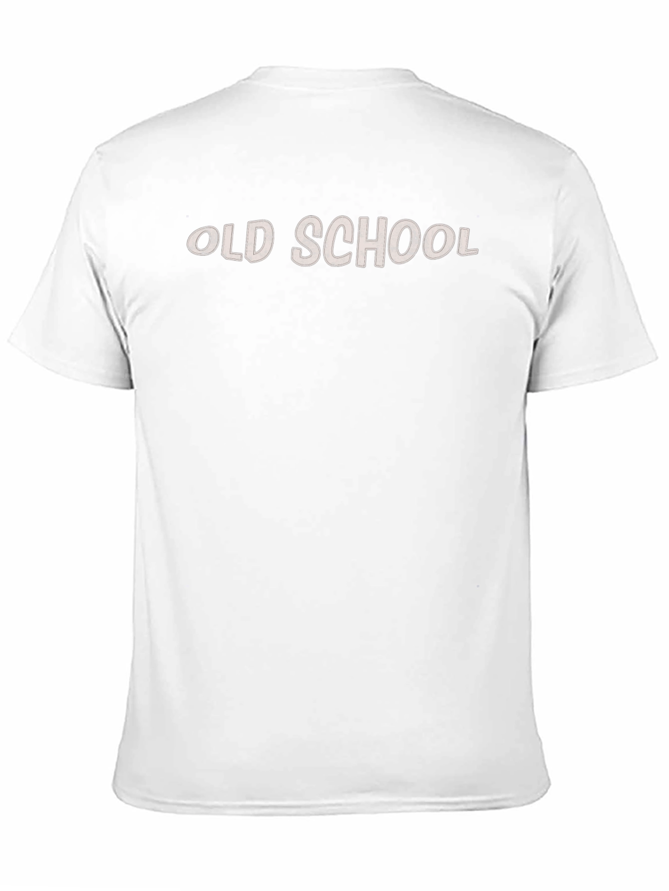 Mens Old School Graphic Tee - Black
