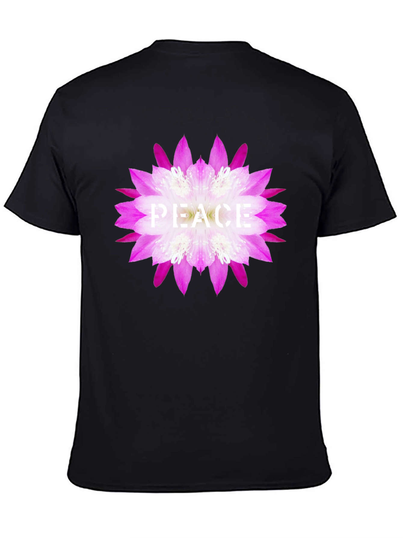 Peace Flower Graphic T-Shirt