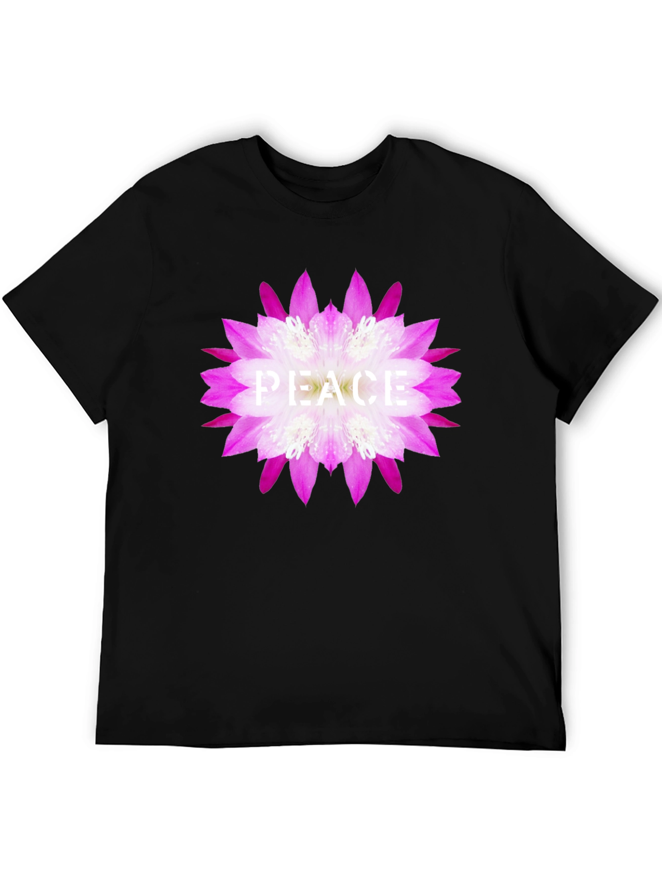Peace Flower Graphic T-Shirt
