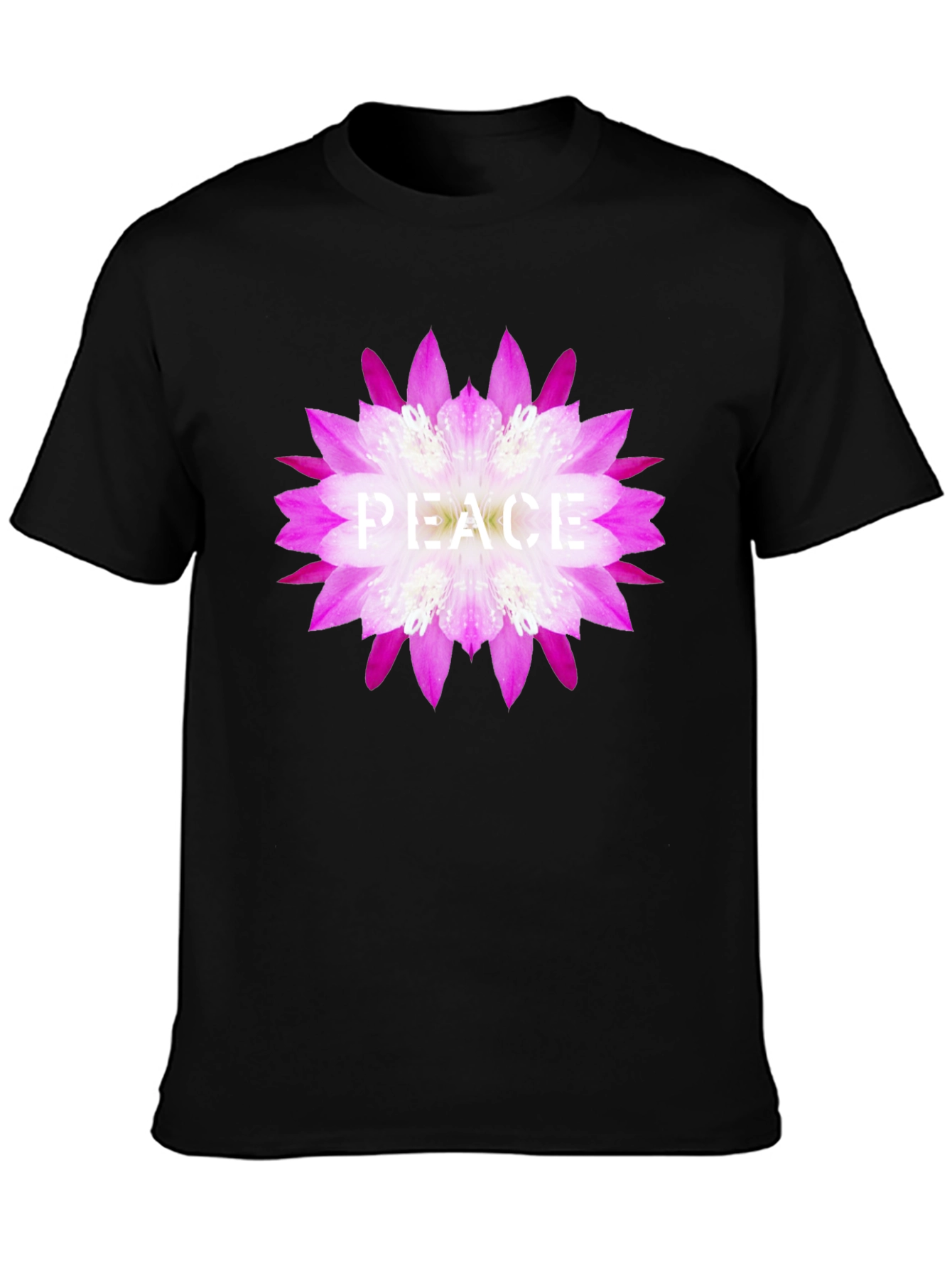 Peace Flower Graphic T-Shirt