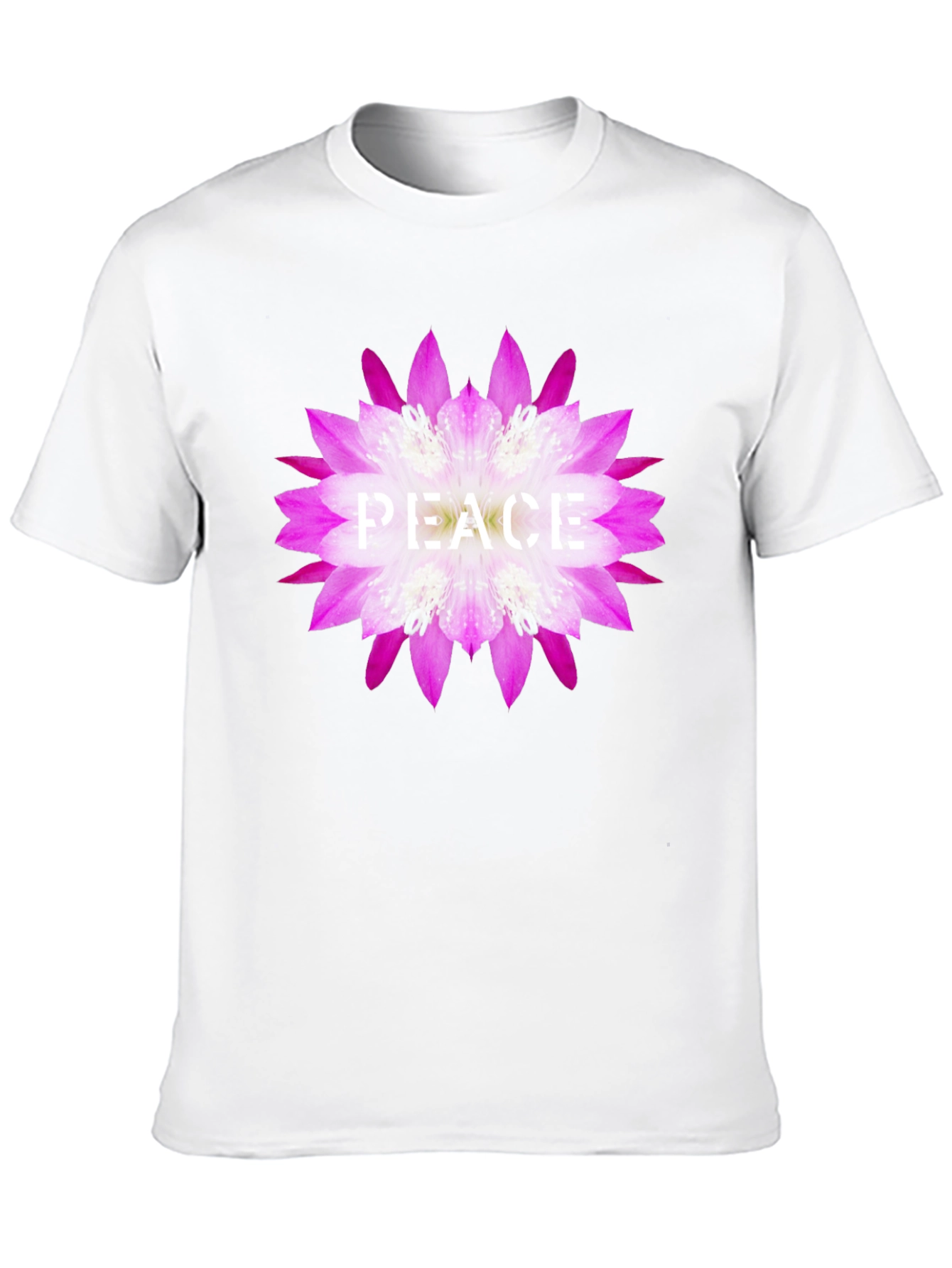 Peace Flower Graphic T-Shirt