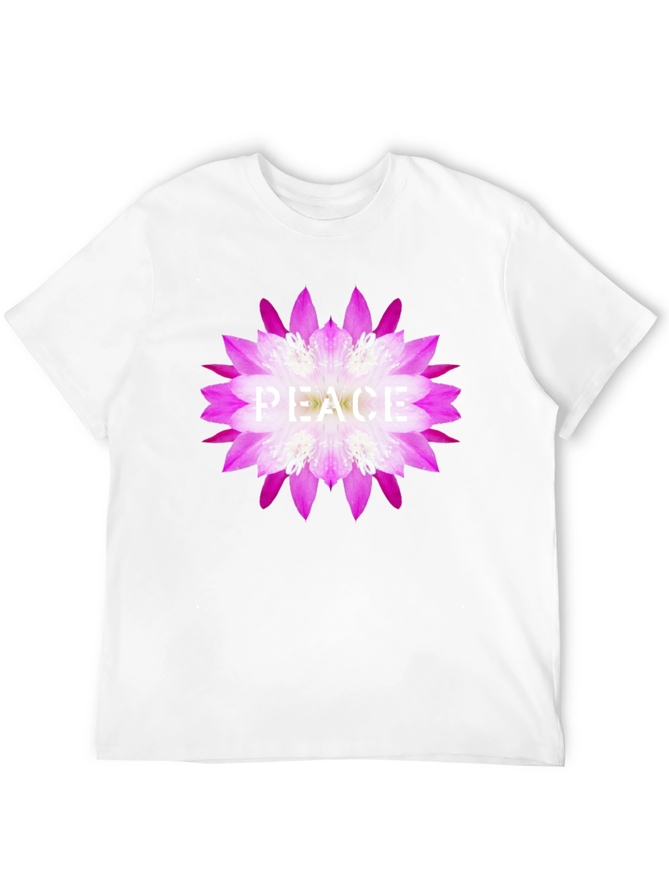 Peace Flower Graphic T-Shirt
