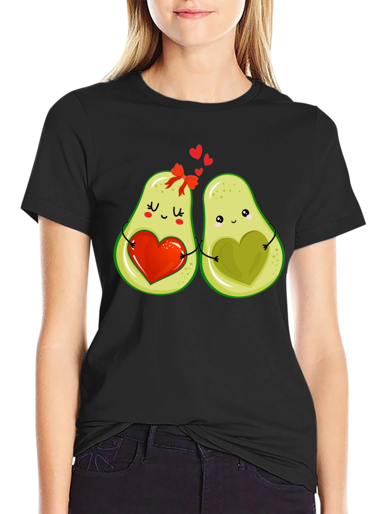 Avocado Love T-Shirt - Cute Couple Graphic Tee