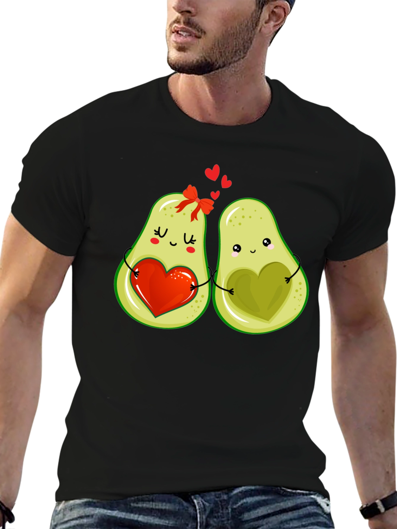 Avocado Love T-Shirt - Cute Couple Graphic Tee