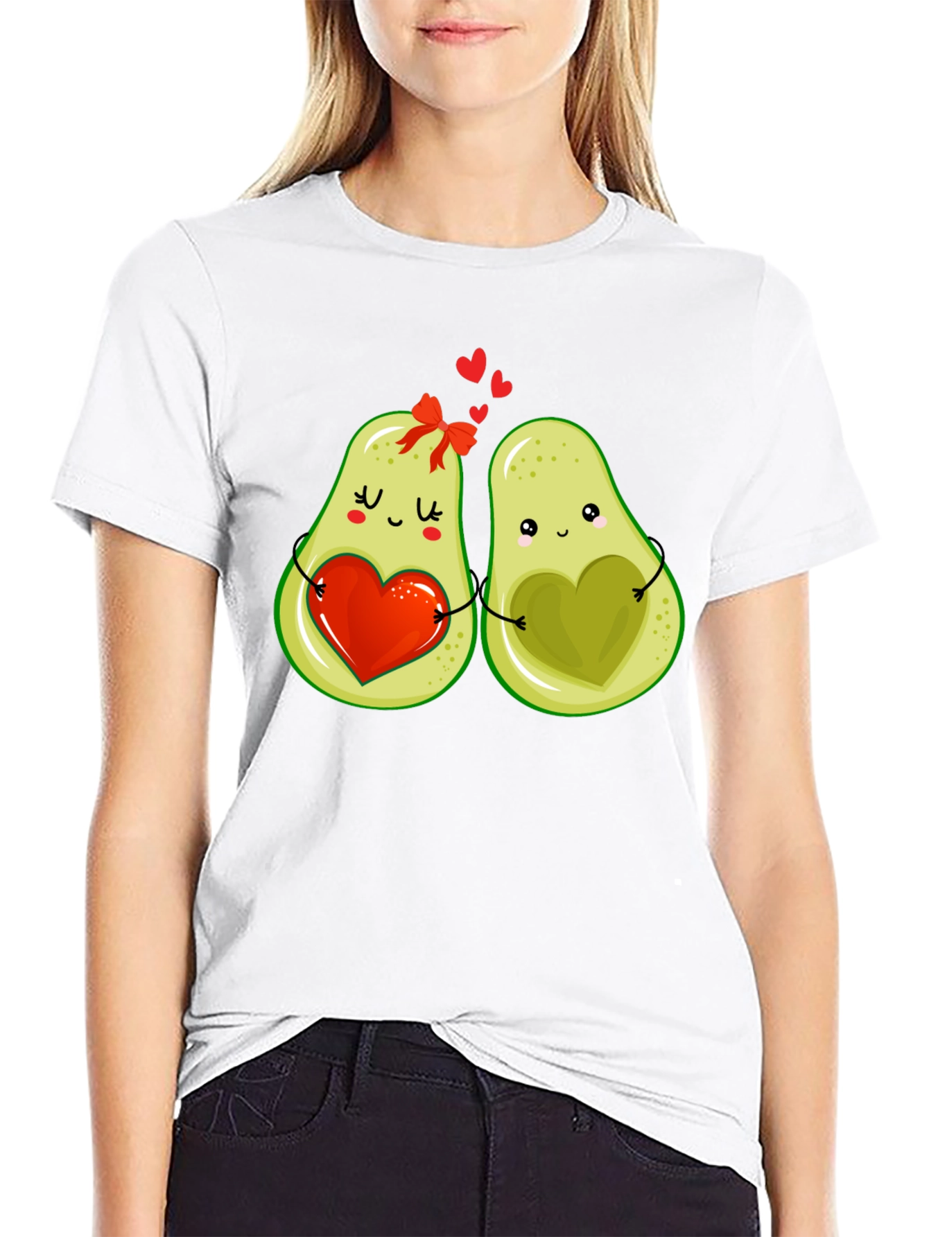 Avocado Love T-Shirt - Cute Couple Graphic Tee